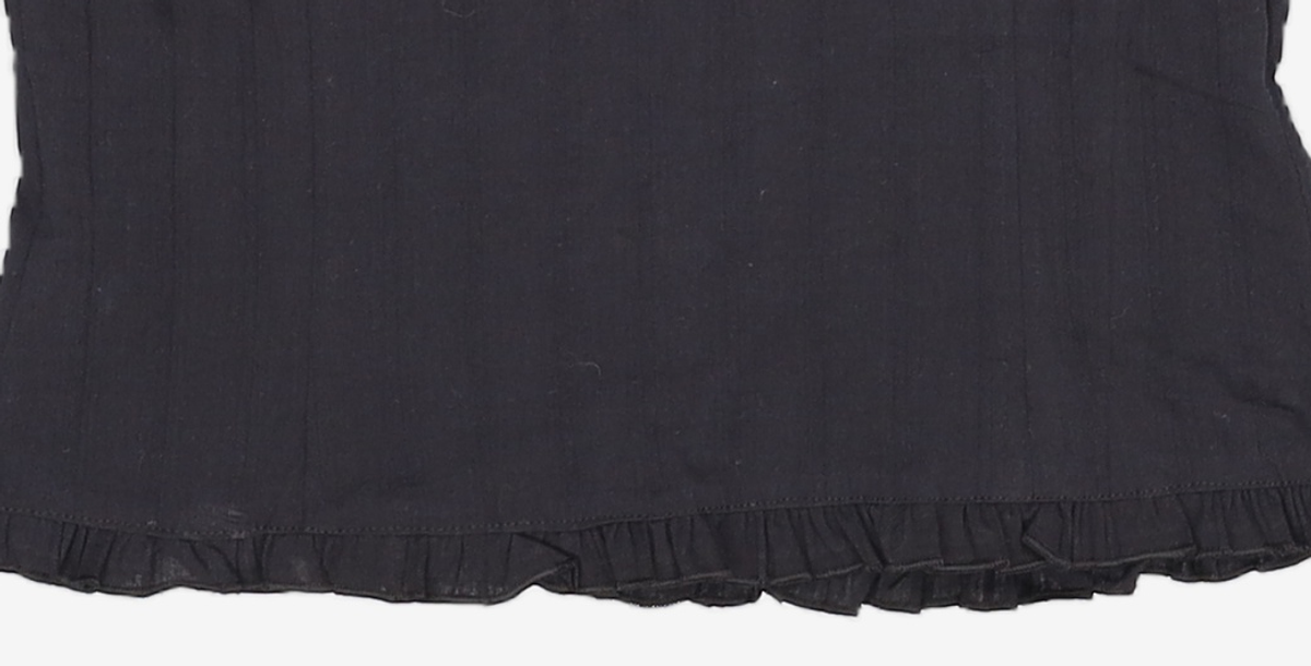 미쏘(MIXXO) Frill Cap Sleeve Blouse M