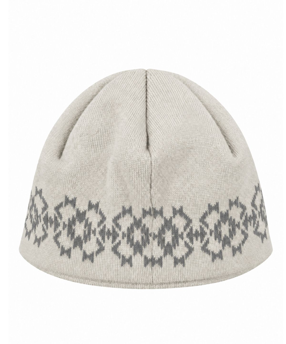 아이돈워너셀(IDWS) Ethnic Jacquard Maxi Beanie Ivory