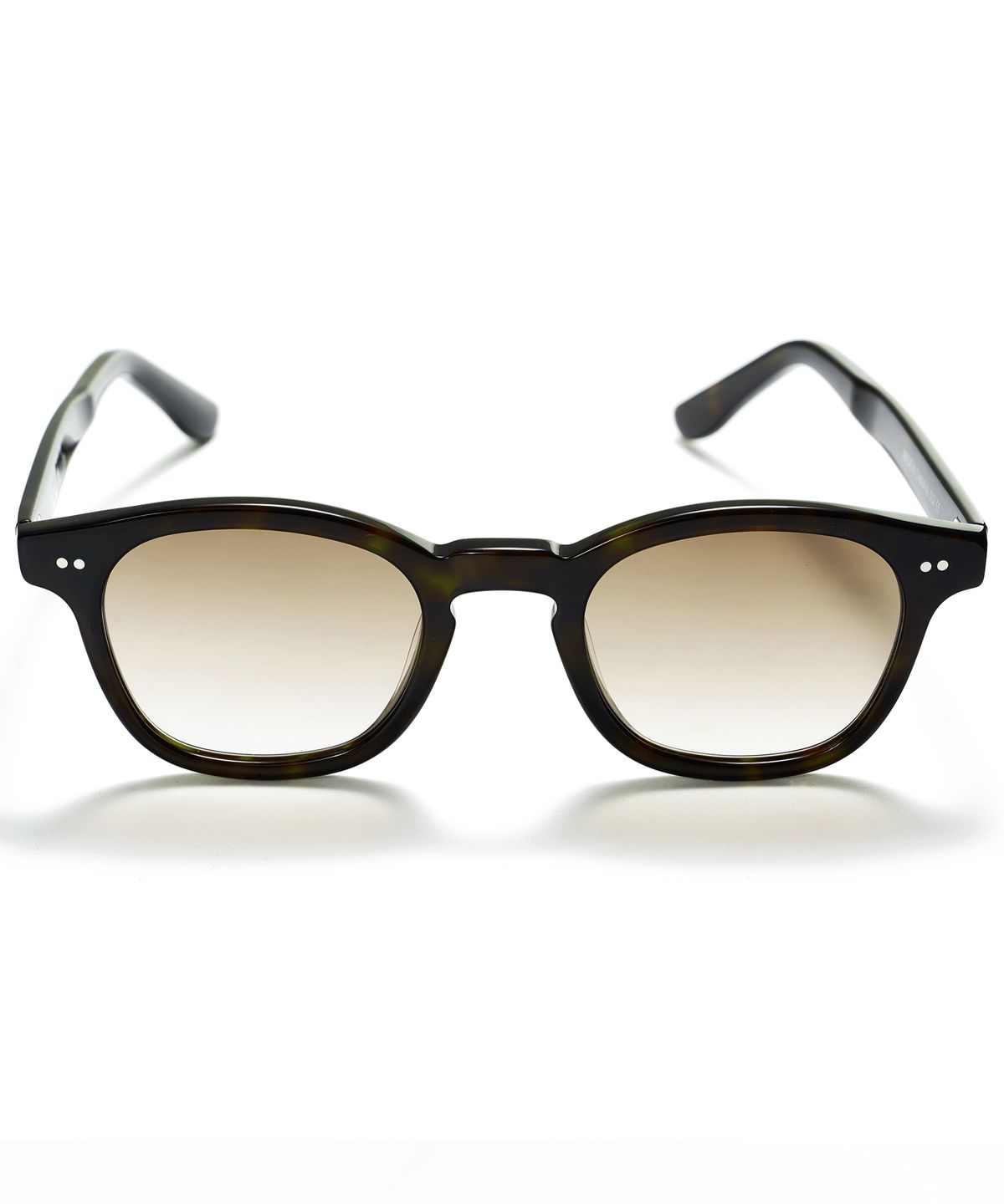 미드업데이트(MIDUPDATE) Double Rivet Square Round Sunglasses