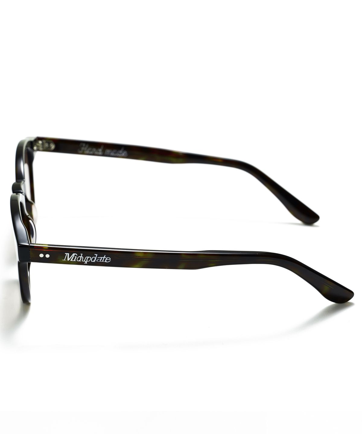 미드업데이트(MIDUPDATE) Double Rivet Square Round Sunglasses