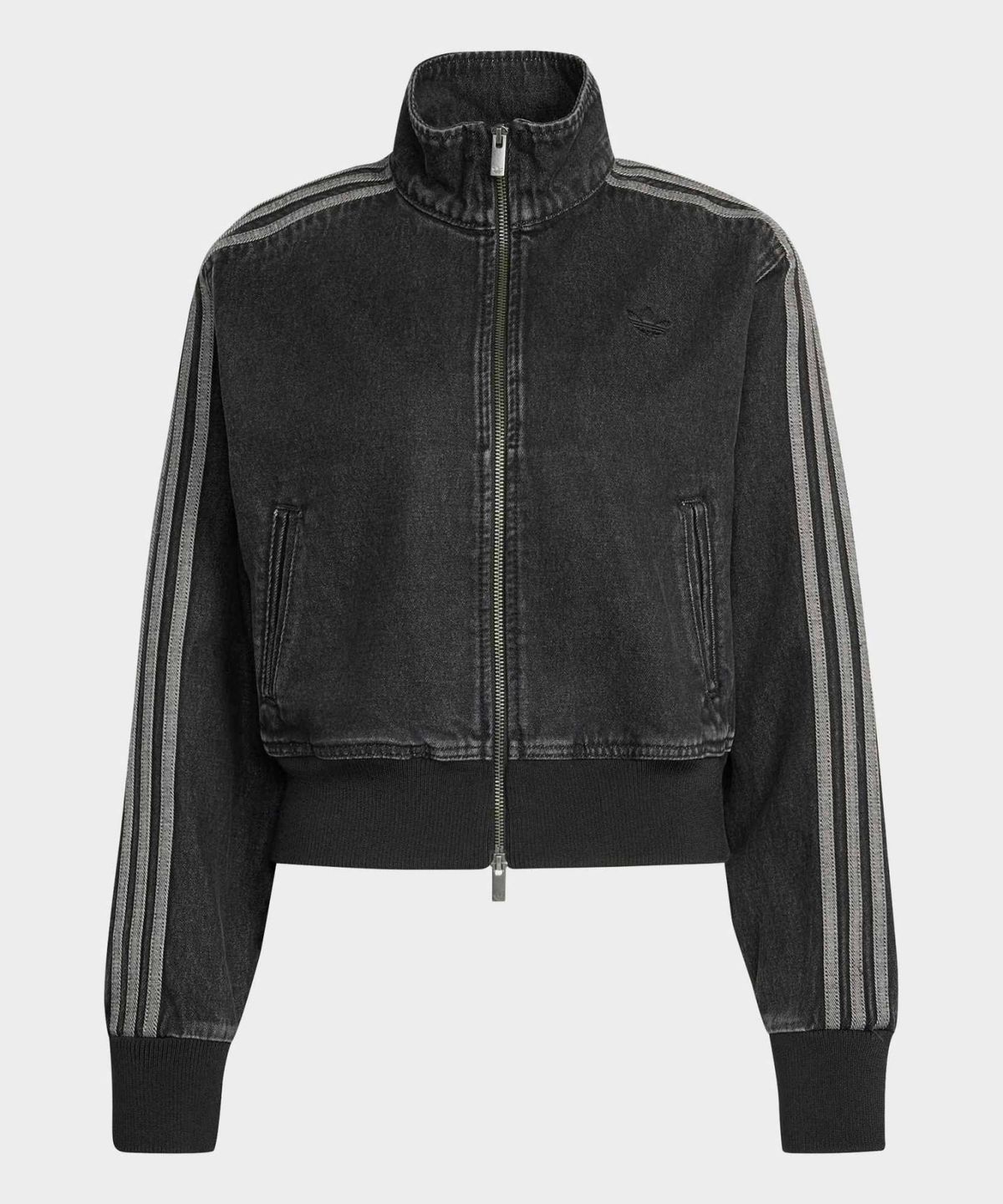 아디다스(ADIDAS) 파이어버드 데님 트랙탑 - 블랙 / IB6917