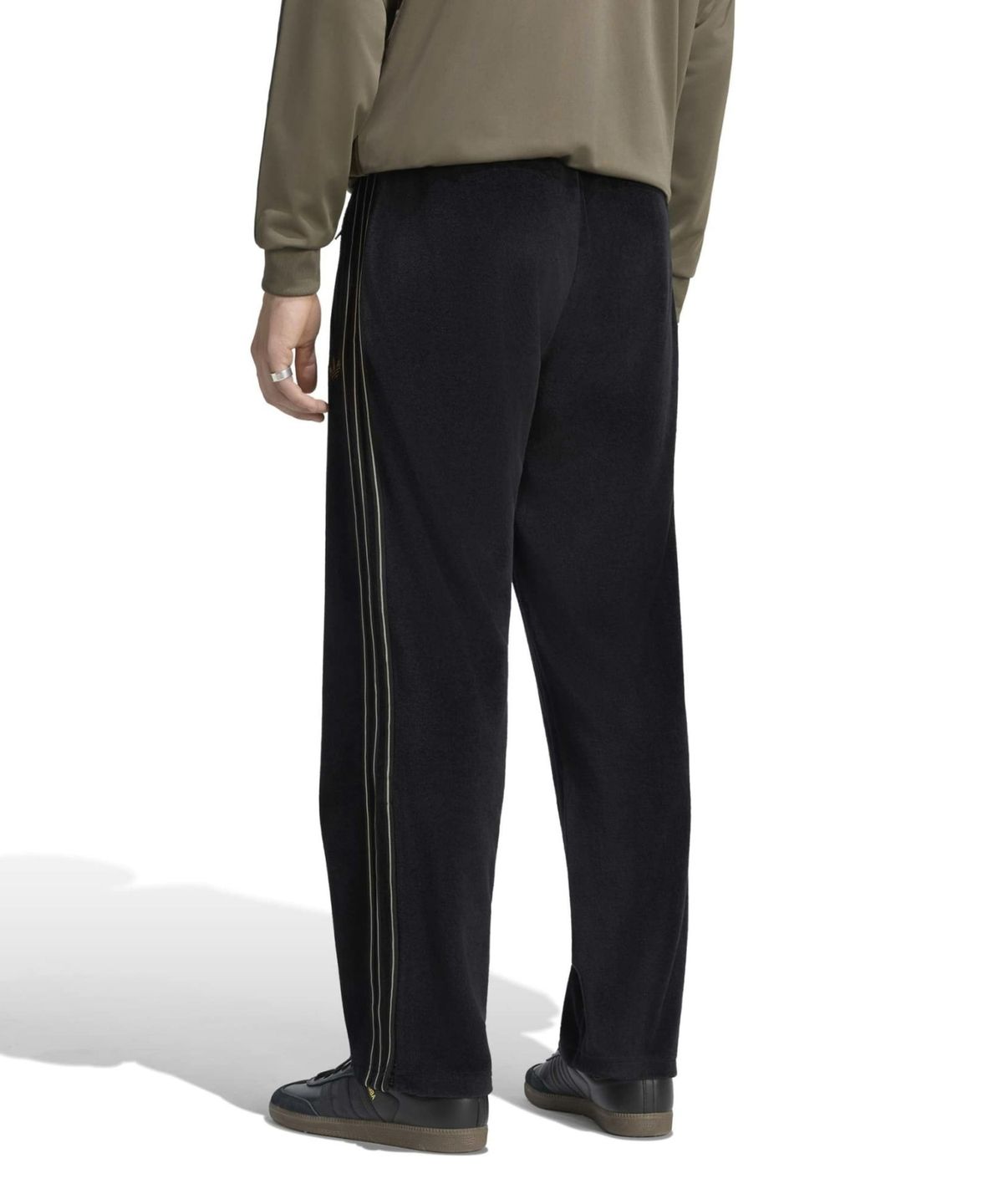 아디다스(ADIDAS) 파이어버드 벨루어 트랙 팬츠 - 블랙 / KS4100