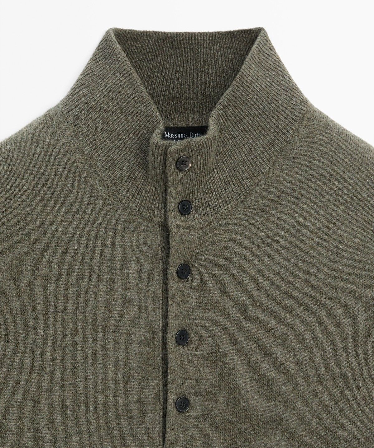 마시모두띠(MASSIMO DUTTI) 울 블렌드 목크넥 니트 스웨터