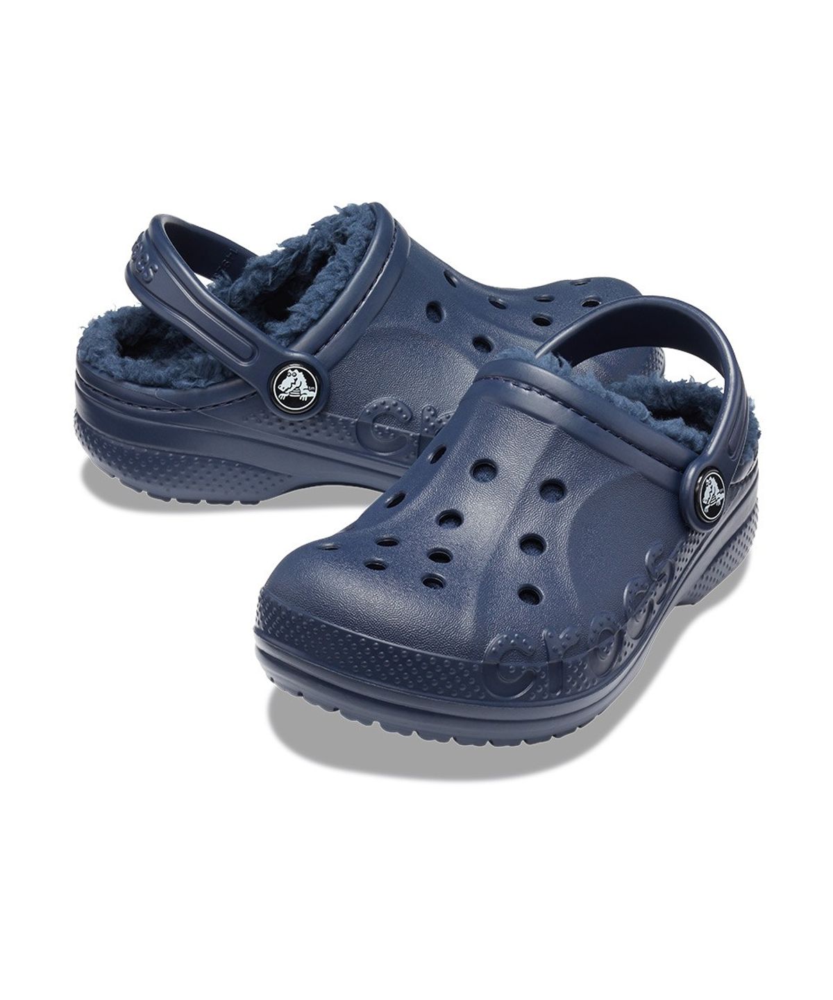 크록스키즈(CROCS KIDS) 키즈 바야 라인드 클로그 K NAVY (26FKCL207500)