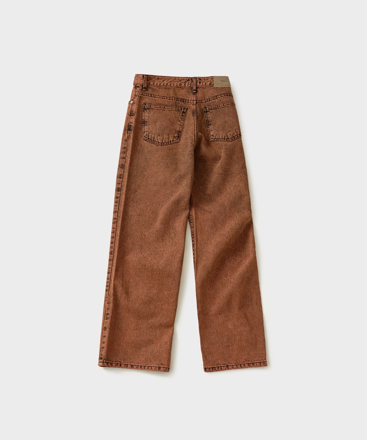 바니쉬먼트(VANISHMENT) Color dying denim pants_orange