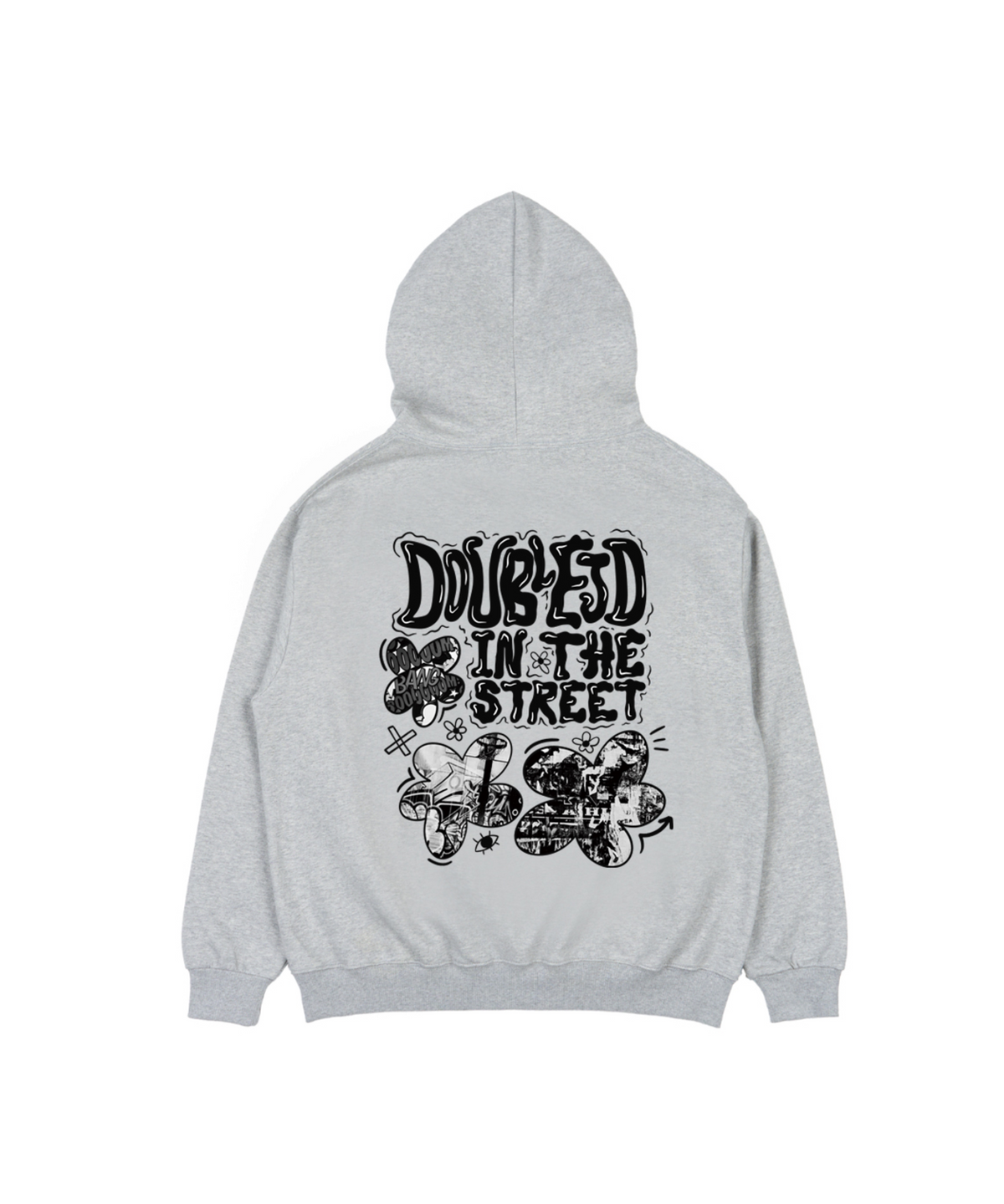 더블제이디(DOUBLE JD) 인더스트릿 후드 티셔츠