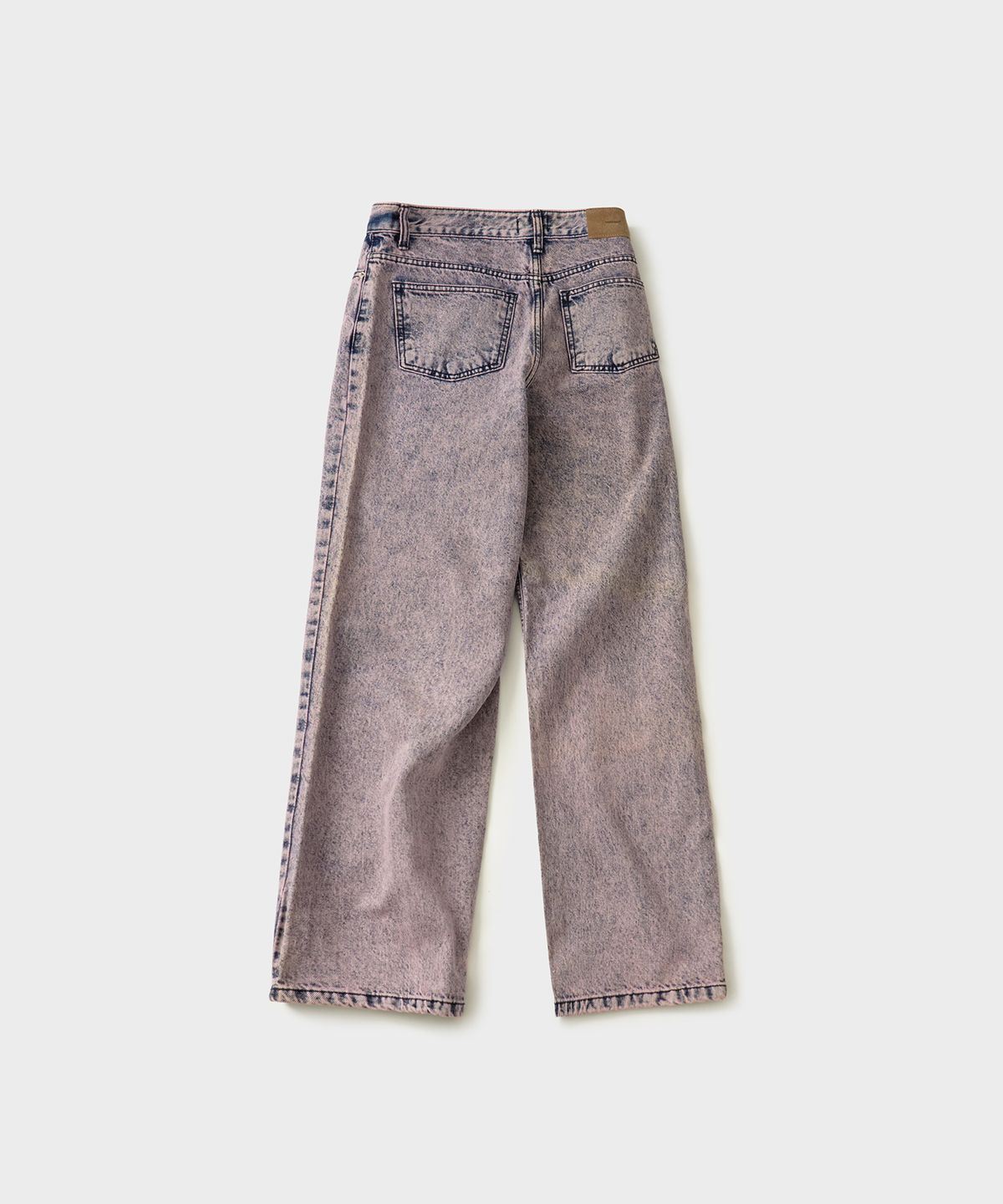 바니쉬먼트(VANISHMENT) Color dying denim pants_light pink