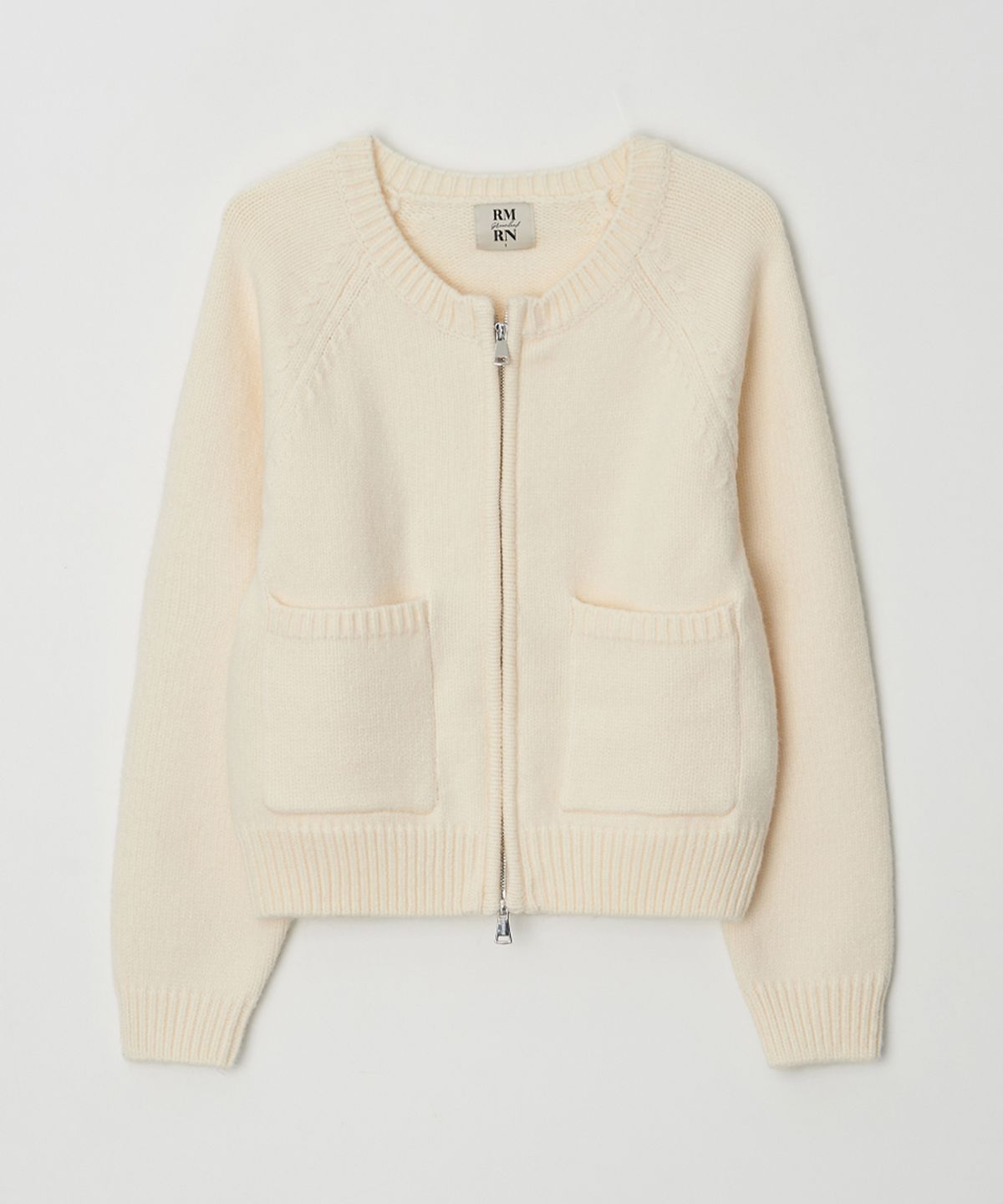 알엠알엔(RMRN) CLASSIC ZIP-UP KNIT CARDIGAN_2color