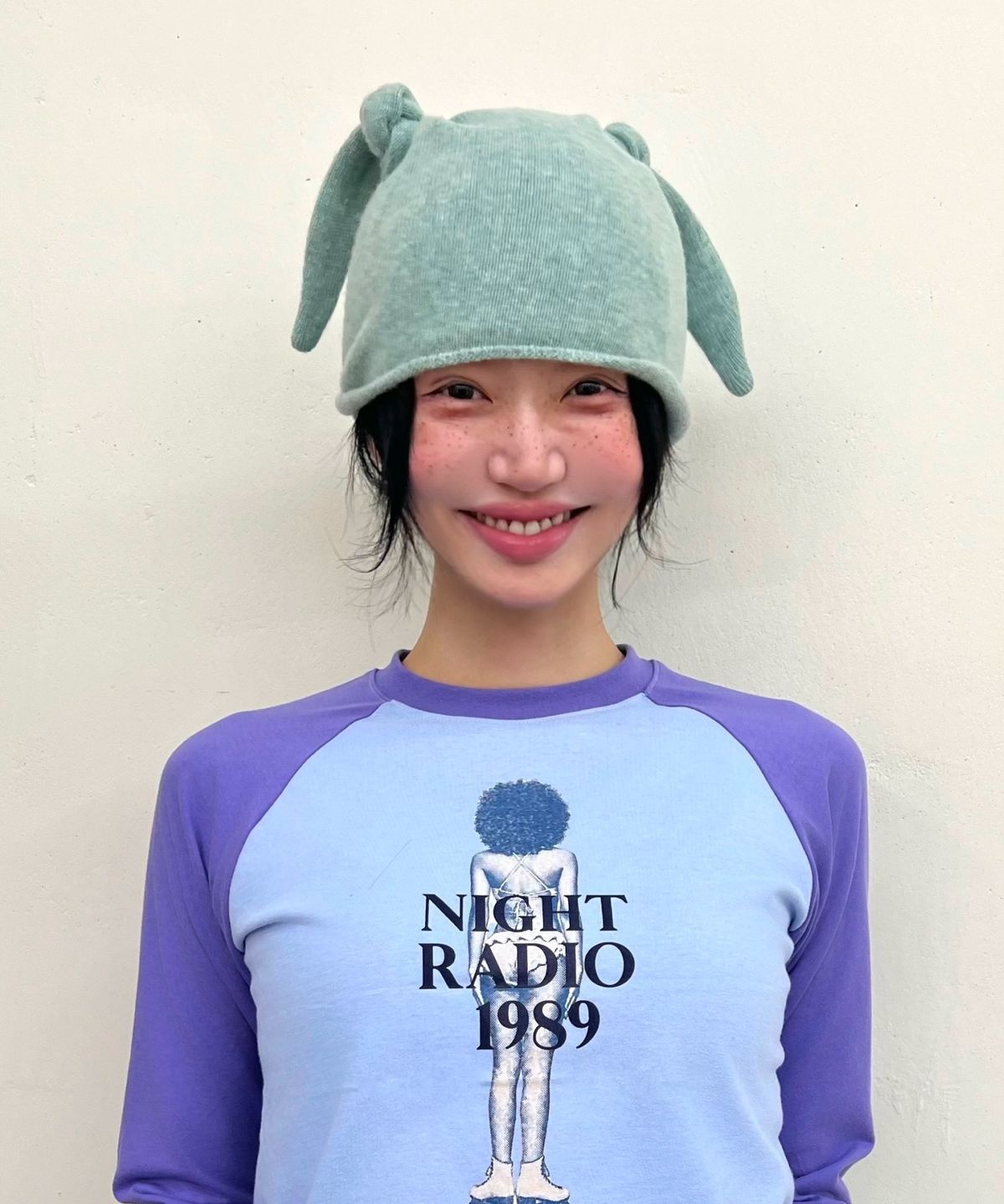 키코지(KIKOZY) Tie Loop Beanie_Mint