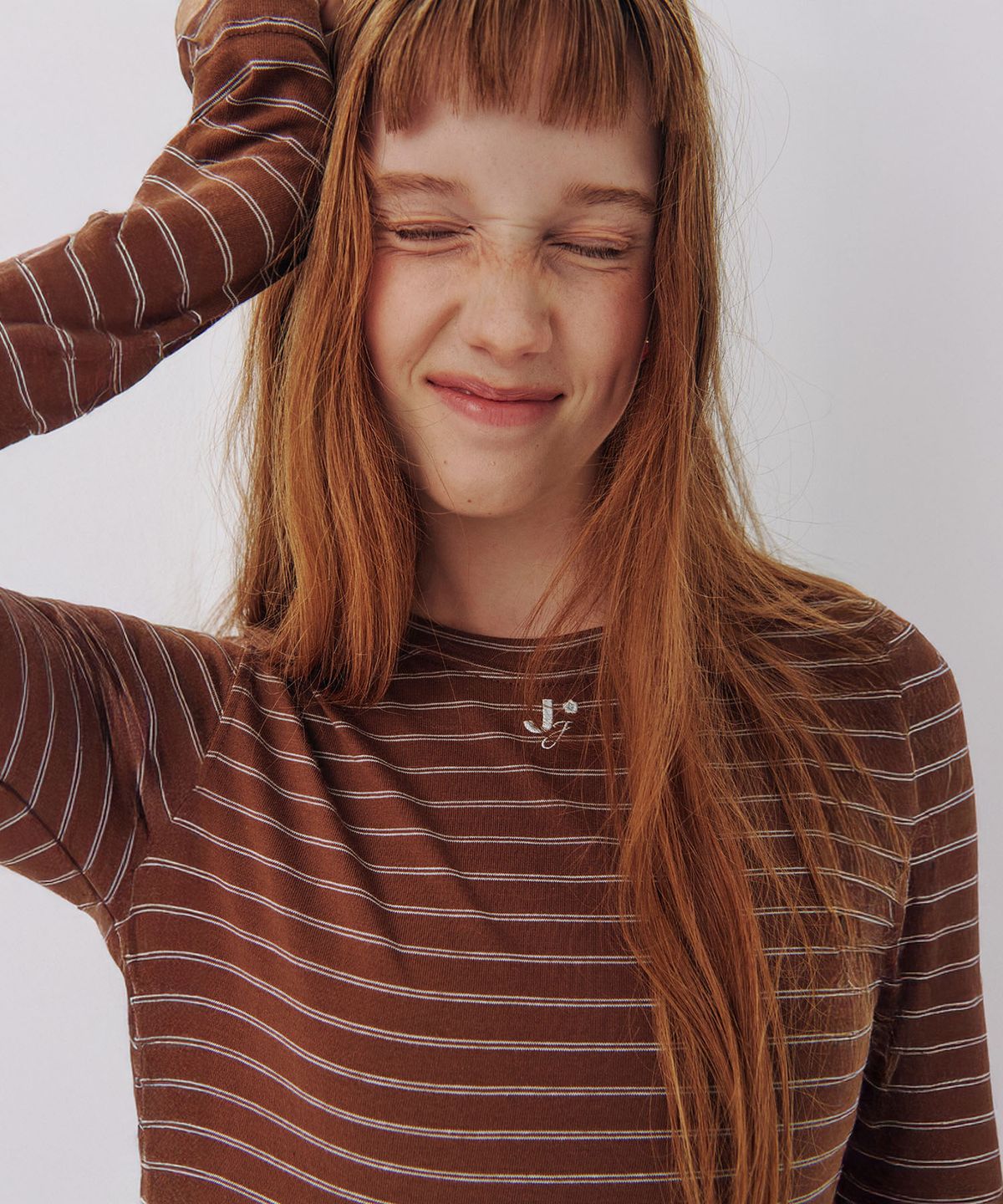 준준스페이스(JUNEJUNE SPACE) VOL17.Mini Jersey Dress_Brown