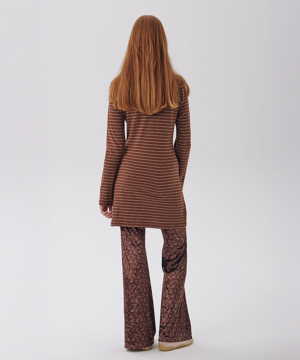 준준스페이스(JUNEJUNE SPACE) VOL17.Mini Jersey Dress_Brown