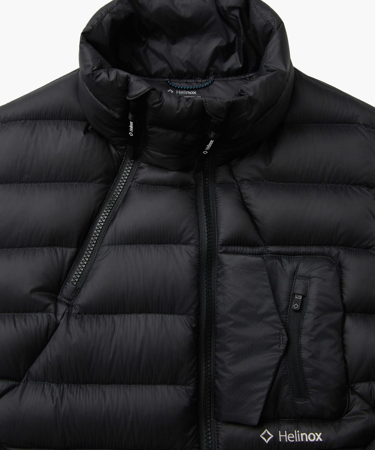 헬리녹스 웨어(HELINOX WEAR) 이클립스 팩 다운 베스트_Black