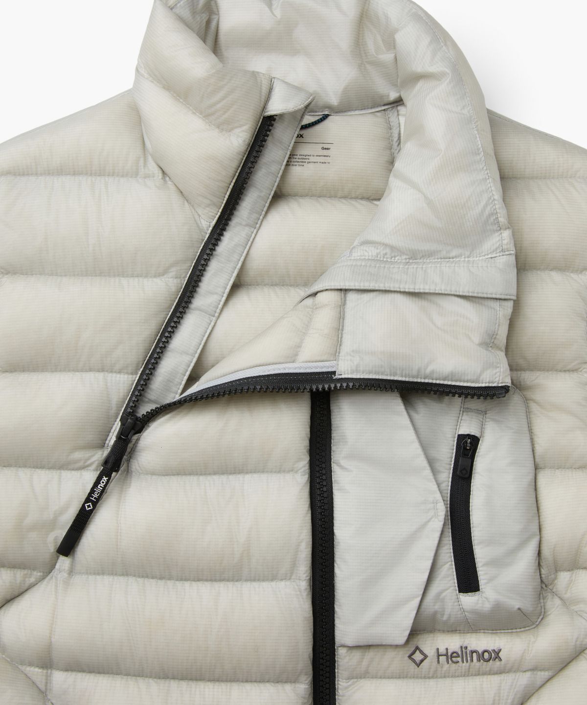 헬리녹스 웨어(HELINOX WEAR) 이클립스 팩 다운 베스트_Light Gray