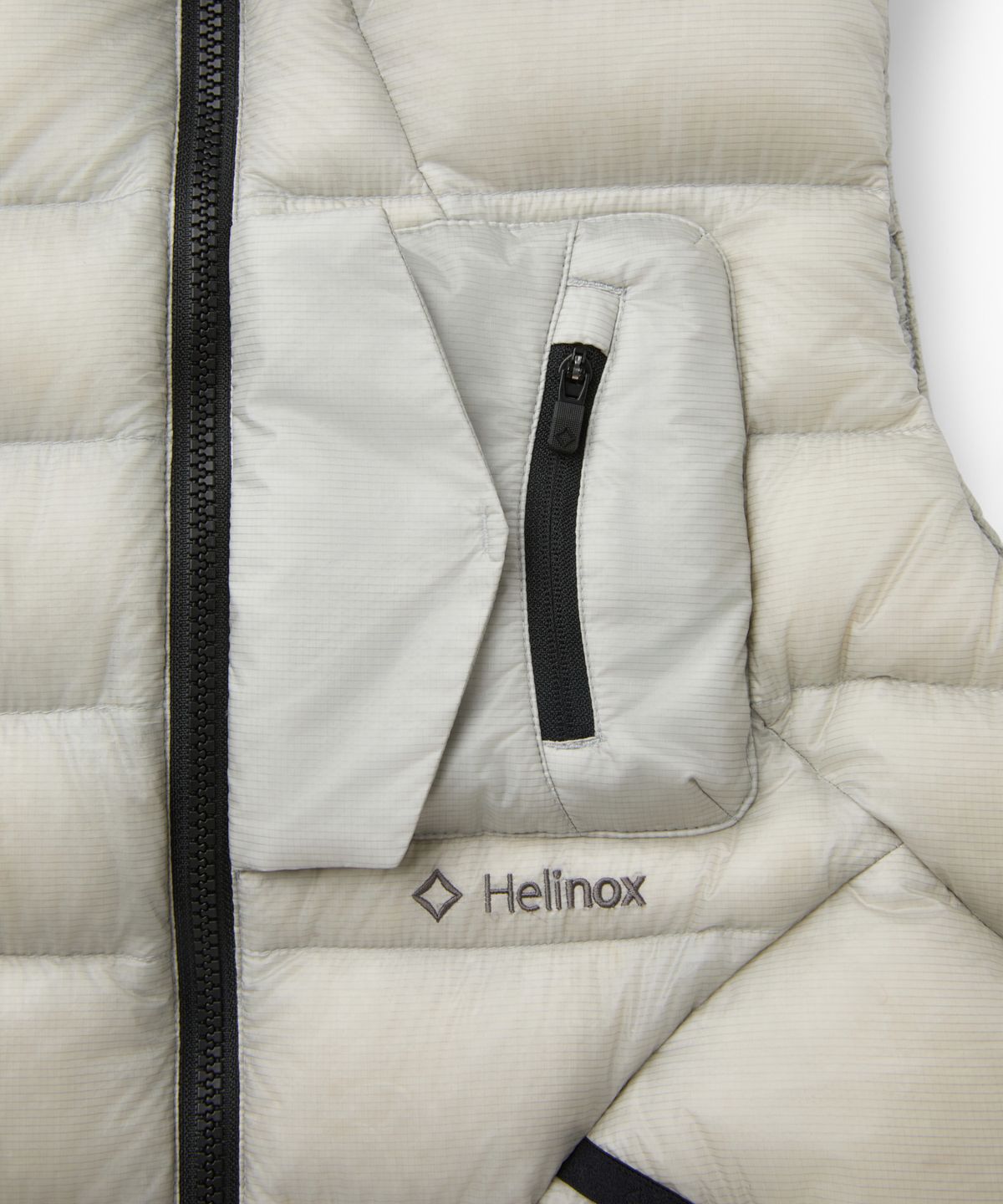 헬리녹스 웨어(HELINOX WEAR) 이클립스 팩 다운 베스트_Light Gray