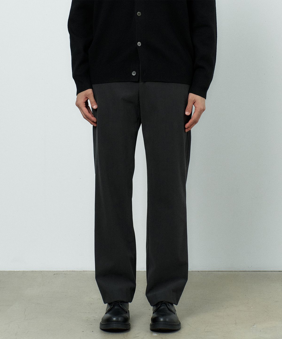 마인드브릿지(MINDBRIDGE) [ON][웜]세미 와이드 코듀로이 데일리 기모 팬츠 - 3color