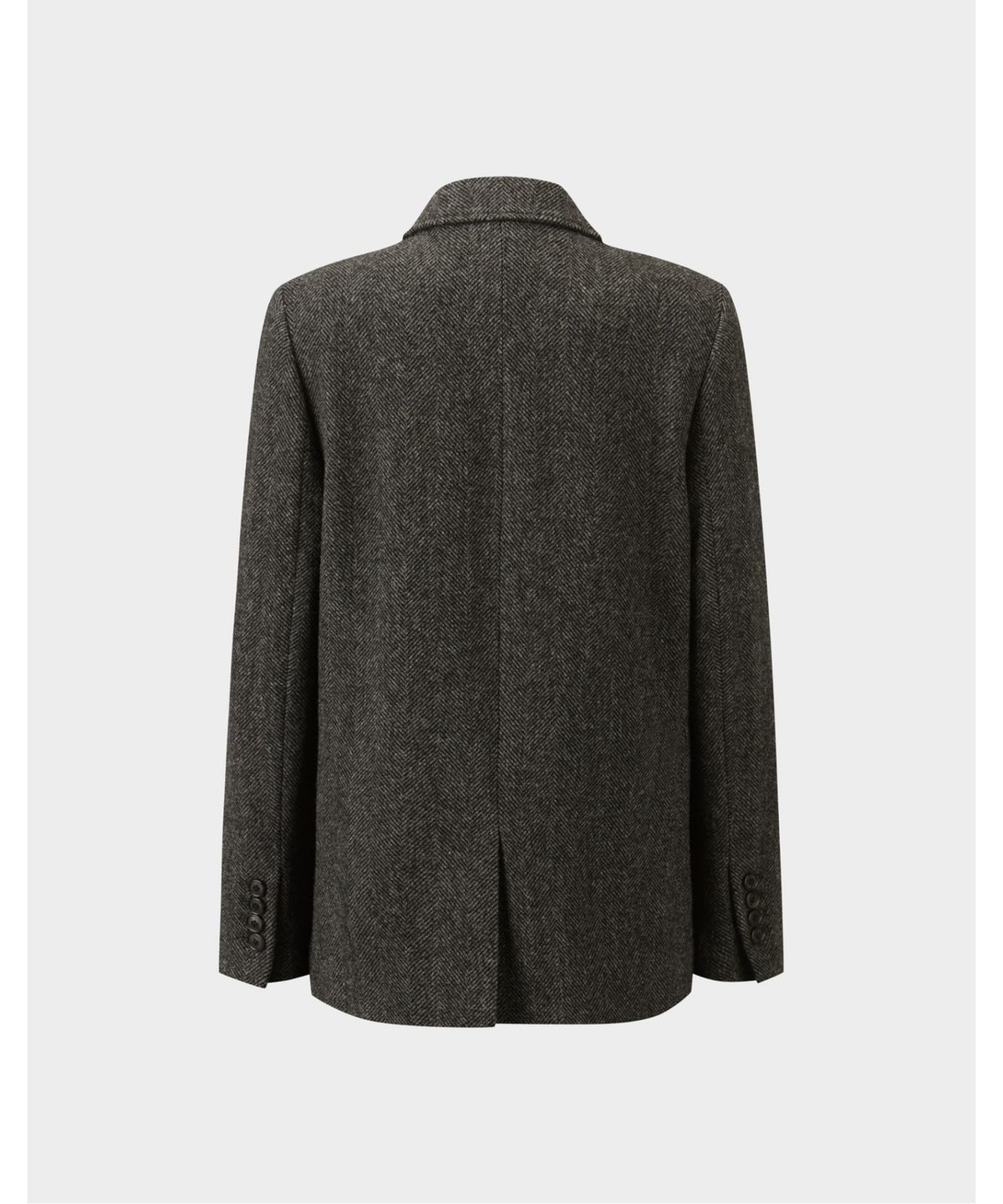 브룩스 브라더스(BROOKS BROTHERS) [여성] 울 헤링본 재킷 (차콜) (BBJSWBG401)