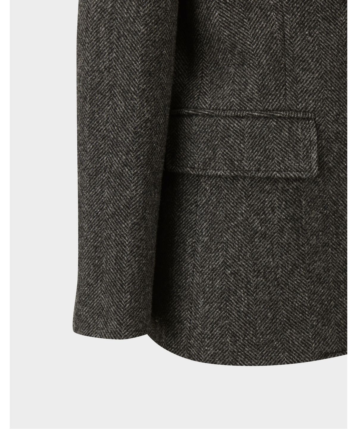 브룩스 브라더스(BROOKS BROTHERS) [여성] 울 헤링본 재킷 (차콜) (BBJSWBG401)