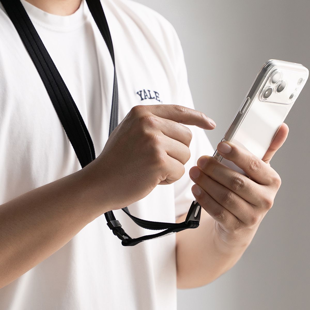 링케(RINGKE) 디자인 랜야드 핸드폰 스트랩 목걸이 분실 도난 방지 줄