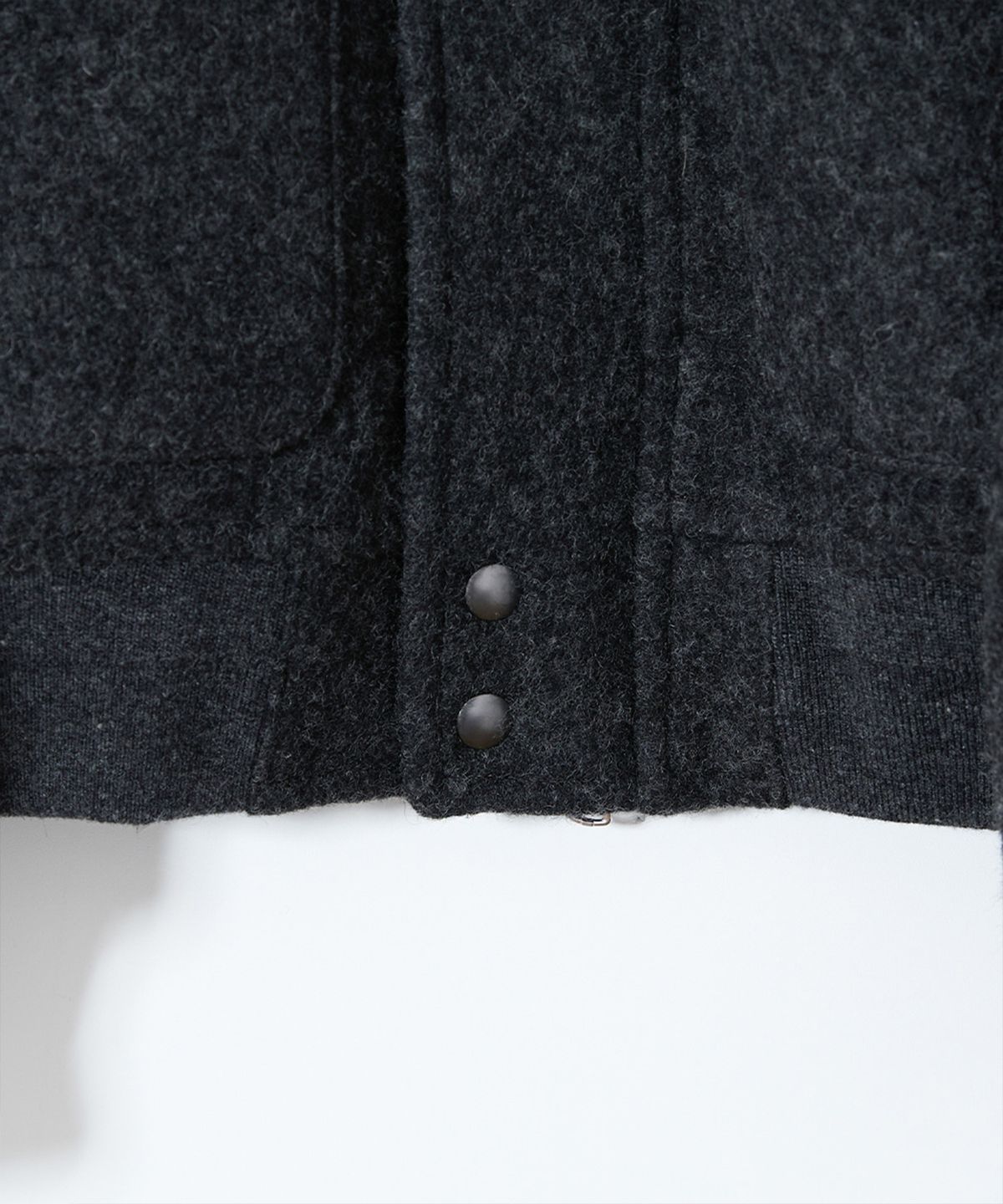 홀리선(HORLISUN) Irish Wool Jacket Melange Charcoal