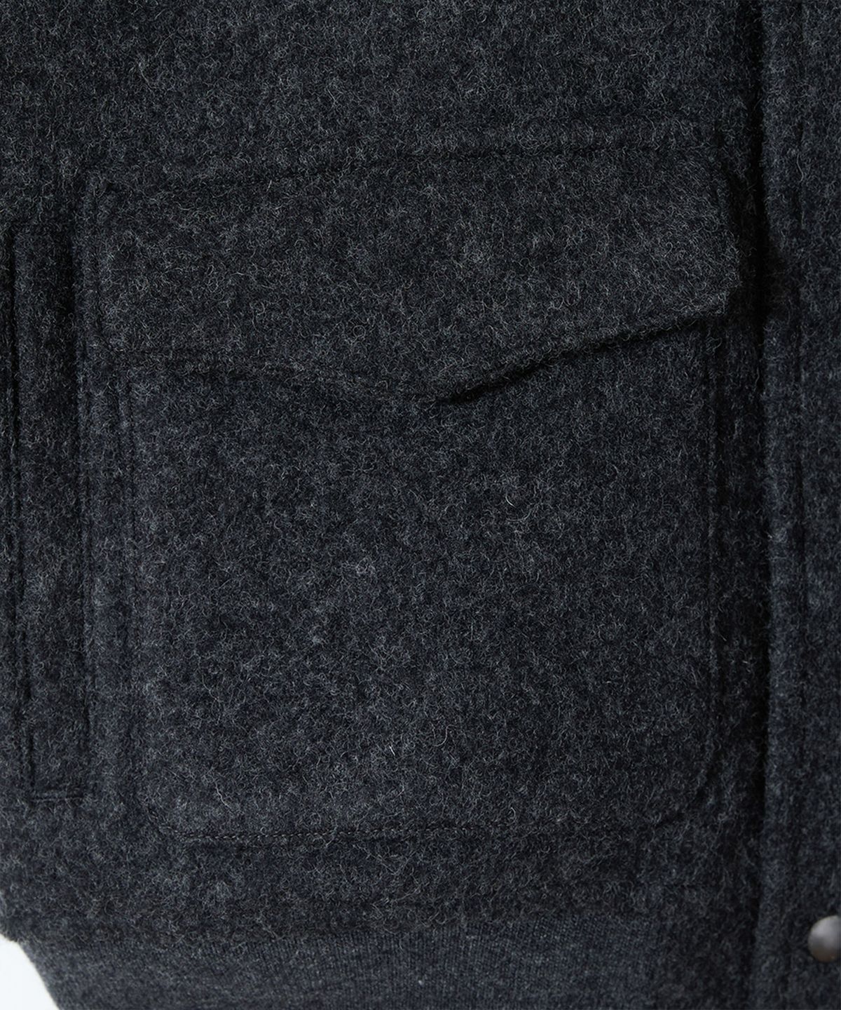 홀리선(HORLISUN) Irish Wool Jacket Melange Charcoal