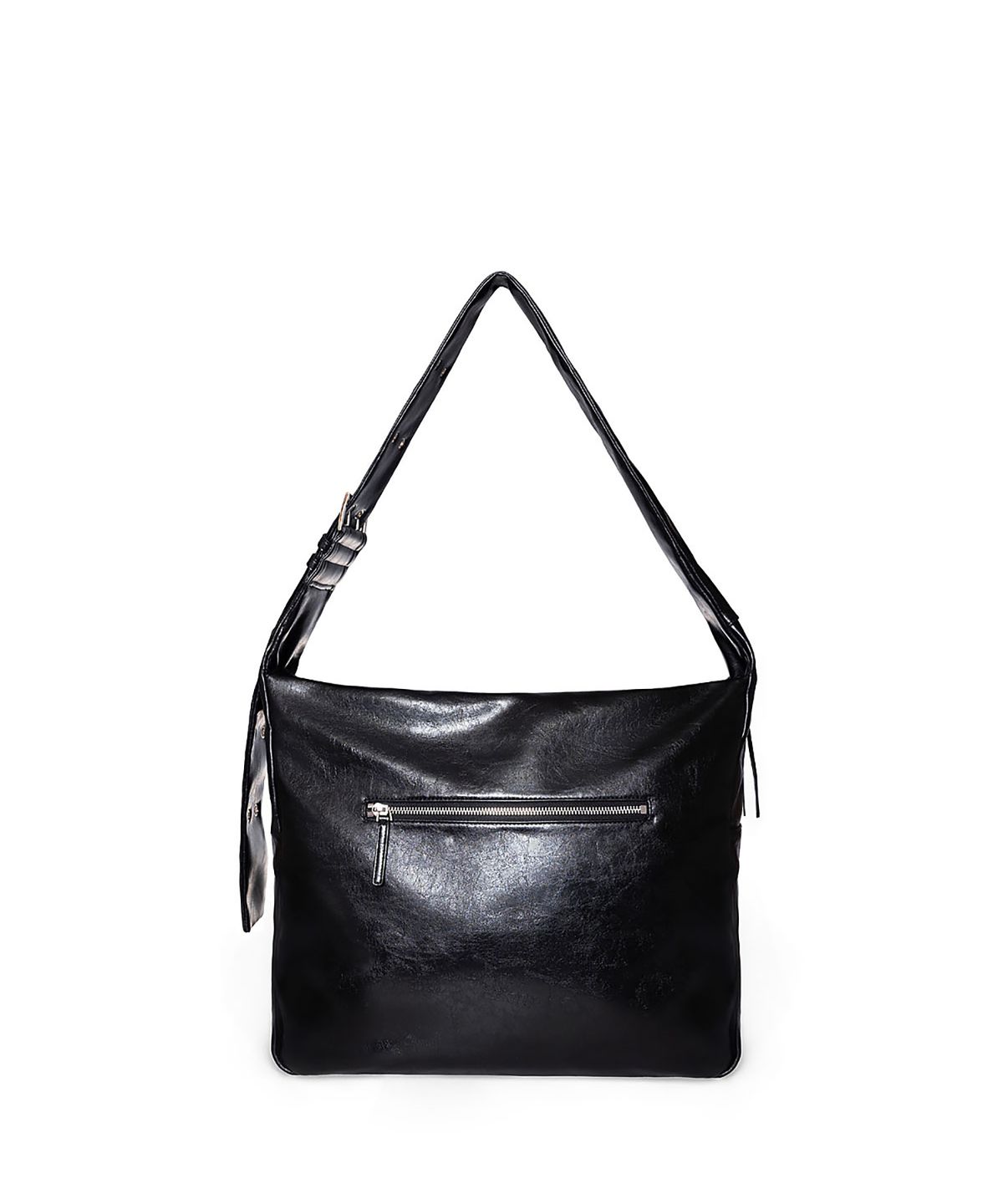마뗑킴(MATIN KIM) PADDED EYELET BIG BAG IN BLACK