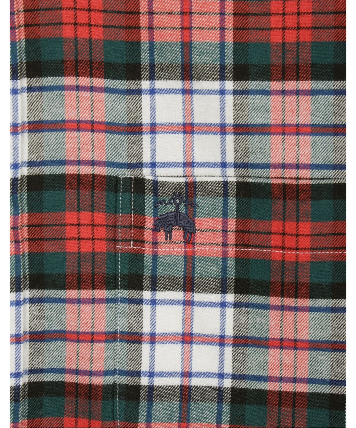 브룩스 브라더스(BROOKS BROTHERS) 플란넬 체크 셔츠 (레드) (BBTHMFG401)