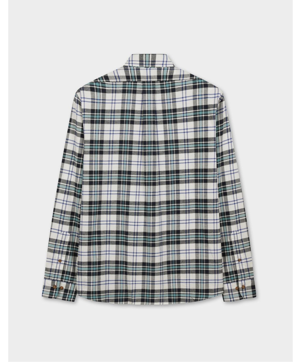 브룩스 브라더스(BROOKS BROTHERS) 플란넬 체크 셔츠 (아이보리) (BBTHMFG401)