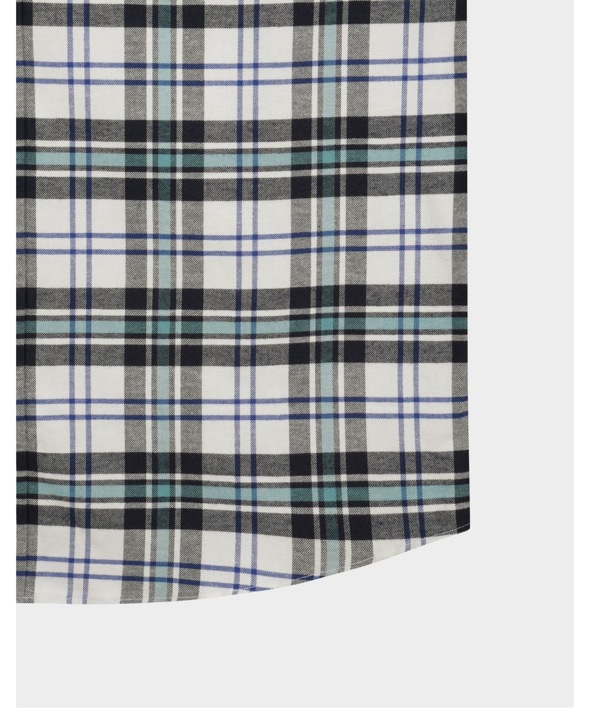 브룩스 브라더스(BROOKS BROTHERS) 플란넬 체크 셔츠 (아이보리) (BBTHMFG401)