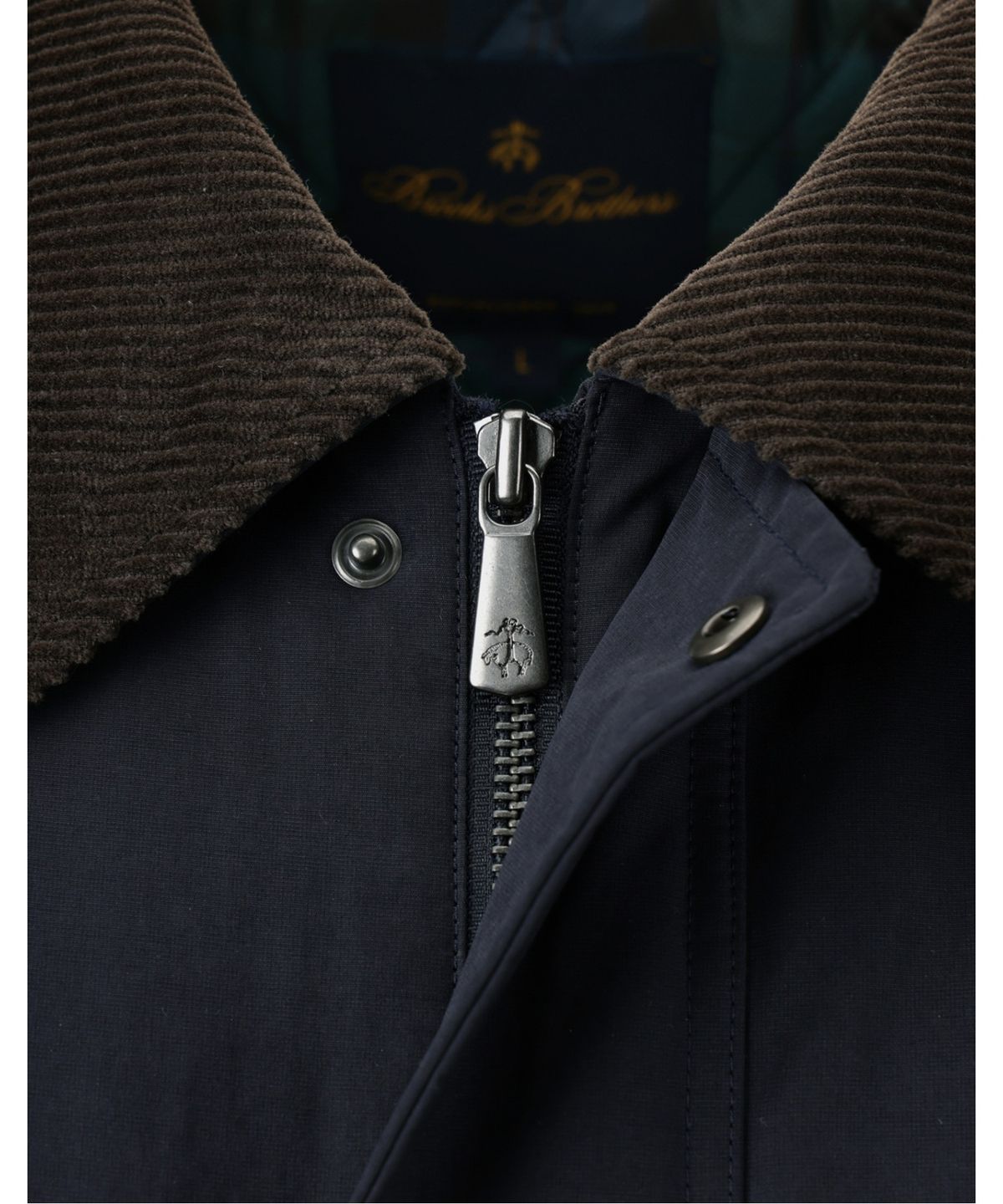 브룩스 브라더스(BROOKS BROTHERS) [Heritage] 헌팅필드 점퍼 (다크네이비) (BBOPMHG411)