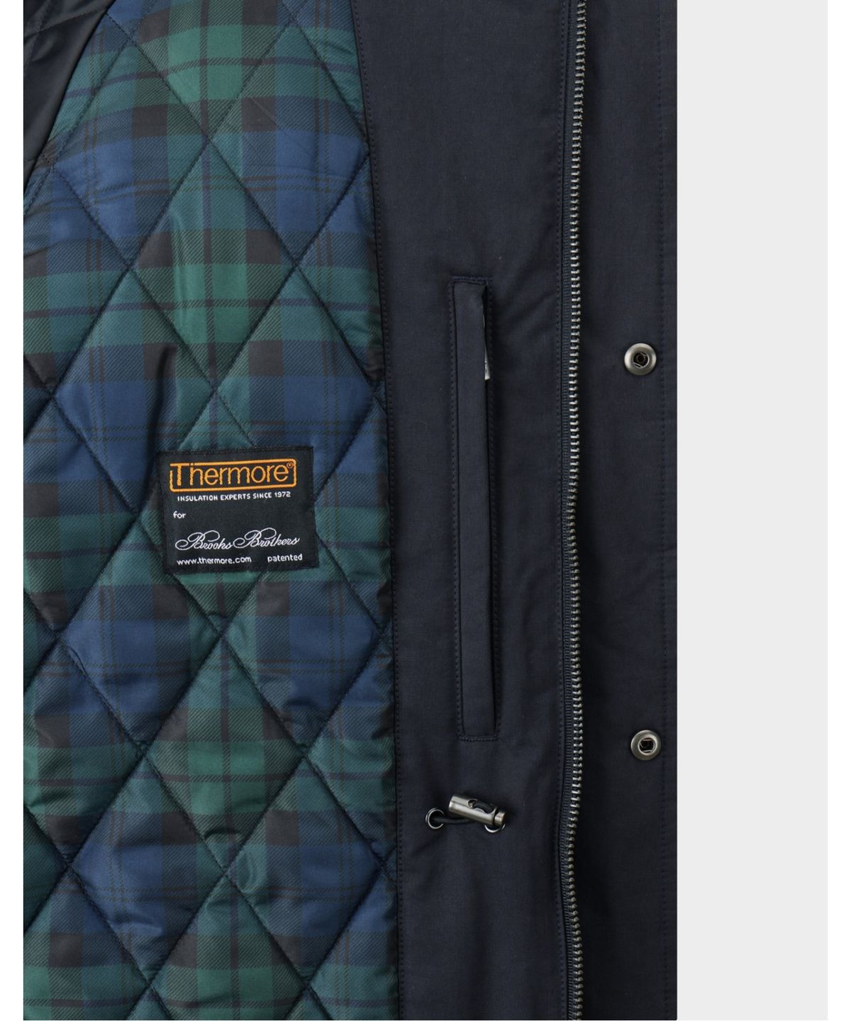 브룩스 브라더스(BROOKS BROTHERS) [Heritage] 헌팅필드 점퍼 (다크네이비) (BBOPMHG411)