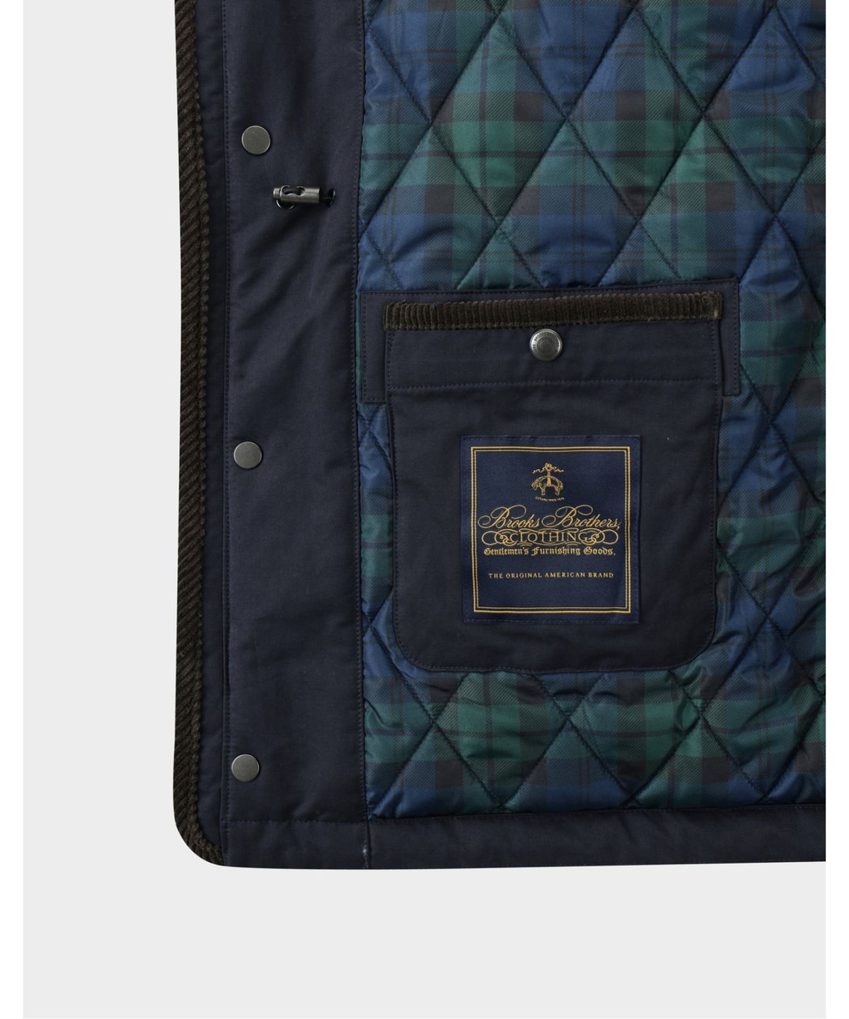 브룩스 브라더스(BROOKS BROTHERS) [Heritage] 헌팅필드 점퍼 (다크네이비) (BBOPMHG411)