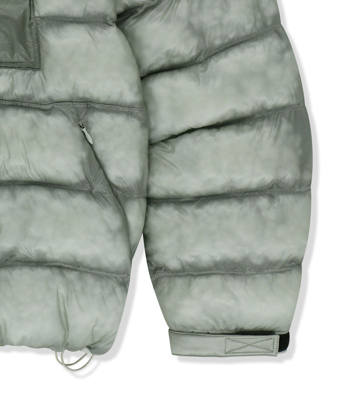 마뗑킴(MATIN KIM) CLOUD SHELL HOODY PADDING JUMPER IN MINT