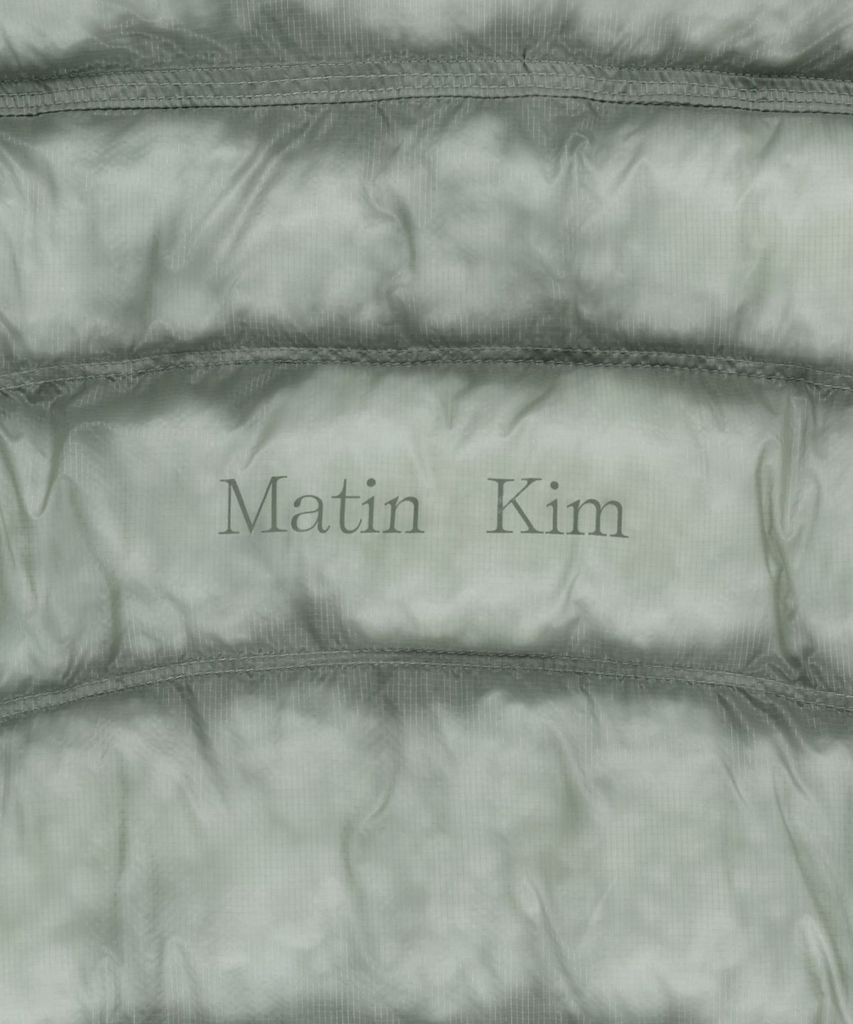마뗑킴(MATIN KIM) CLOUD SHELL HOODY PADDING JUMPER IN MINT