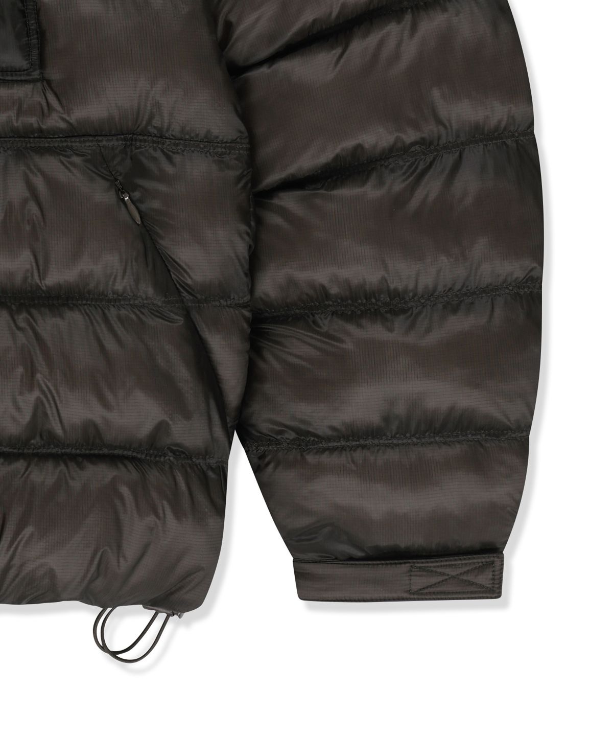 마뗑킴(MATIN KIM) CLOUD SHELL HOODY PADDING JUMPER IN CHARCOAL