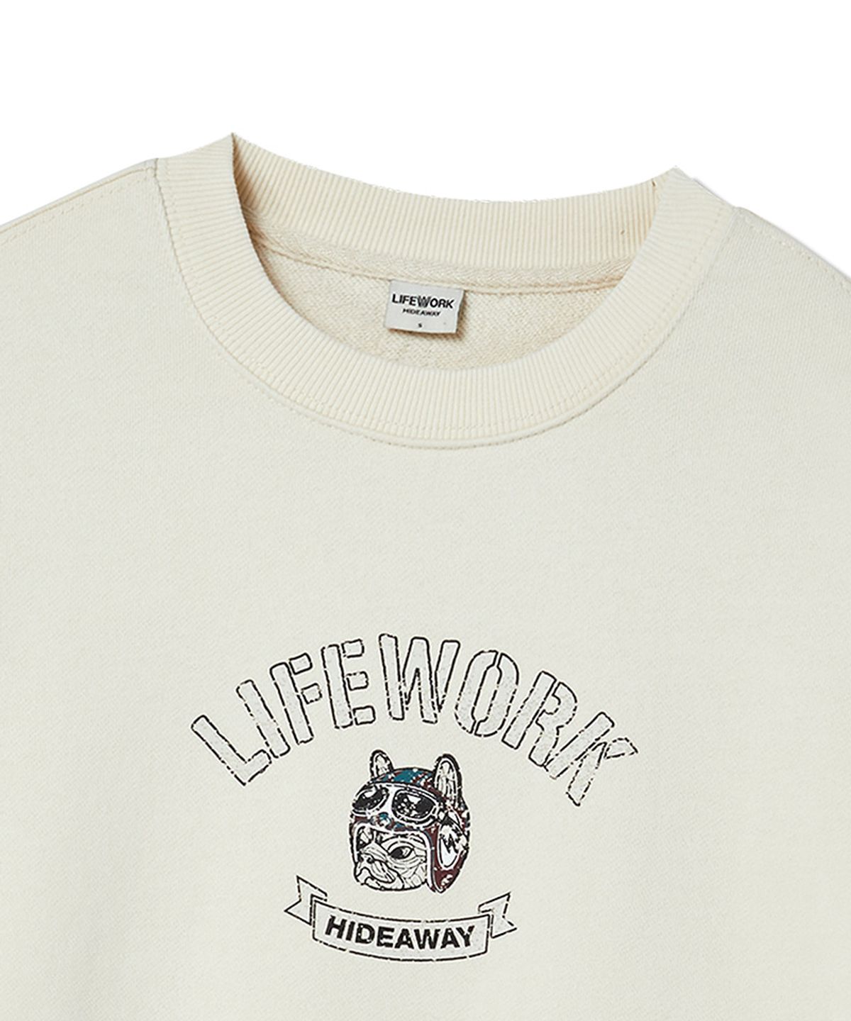 라이프워크(LIFEWORK) 여성) 빈티지 파일럿 라독 맨투맨