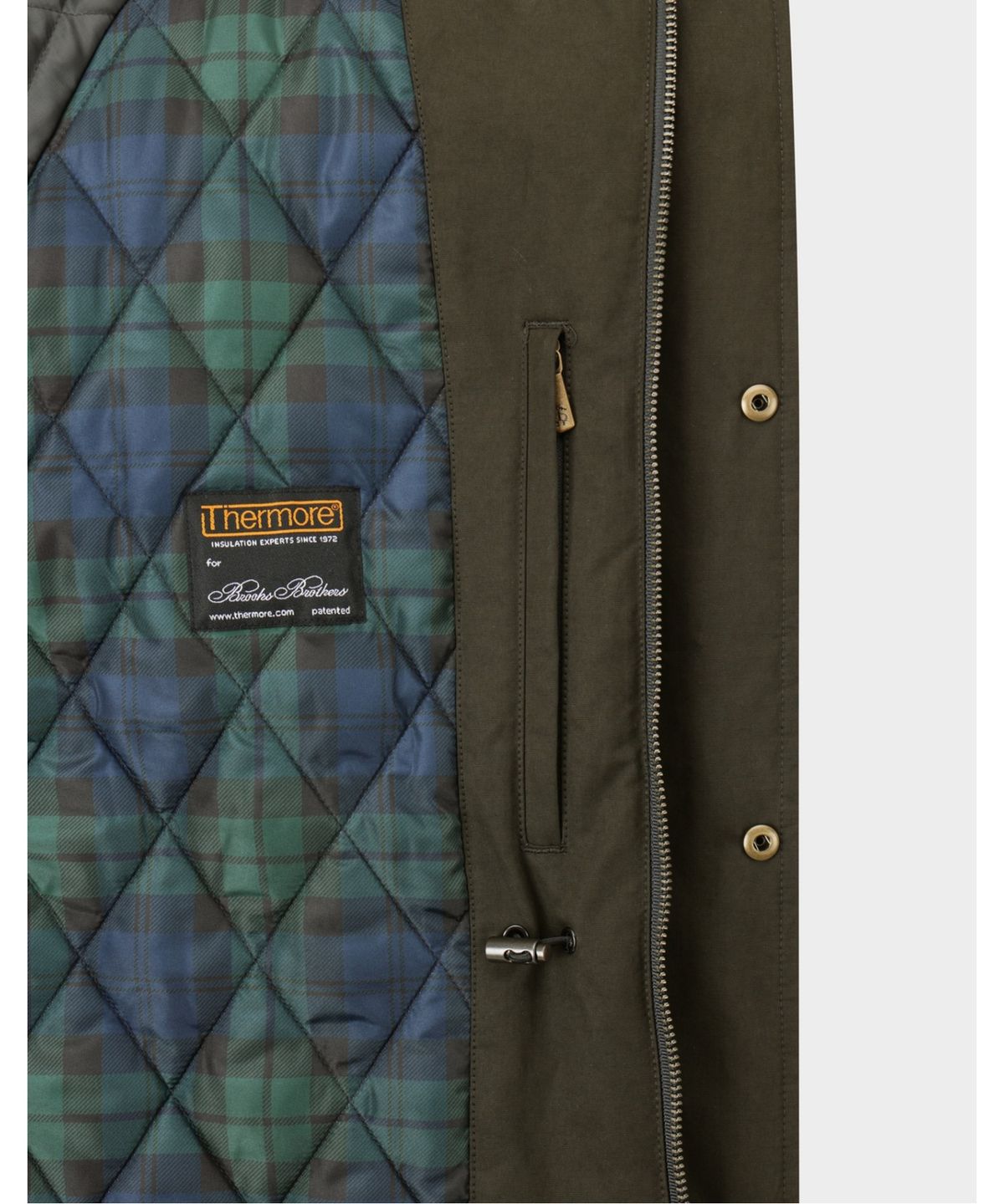 브룩스 브라더스(BROOKS BROTHERS) [Heritage] 헌팅필드 점퍼 (다크그레이) (BBOPMHG411)