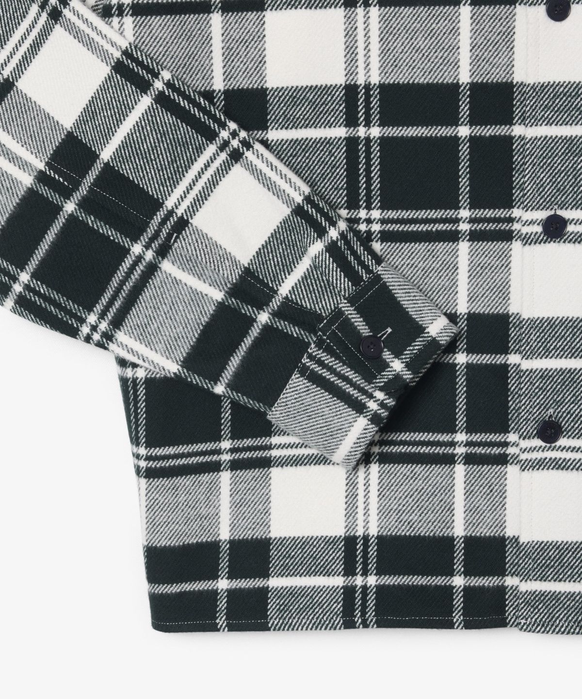 라코스테(LACOSTE) 남성 플란넬 체크 셔켓 CH3778-56N 4IR