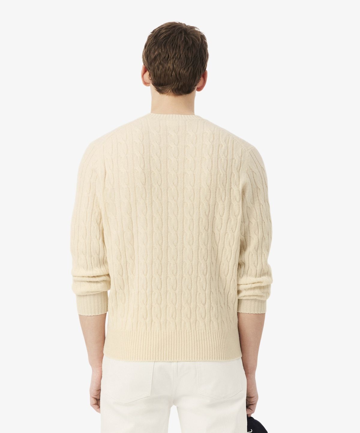 라코스테(LACOSTE) 남성 케이블 크루넥 풀오버 AH2924-56N XFJ