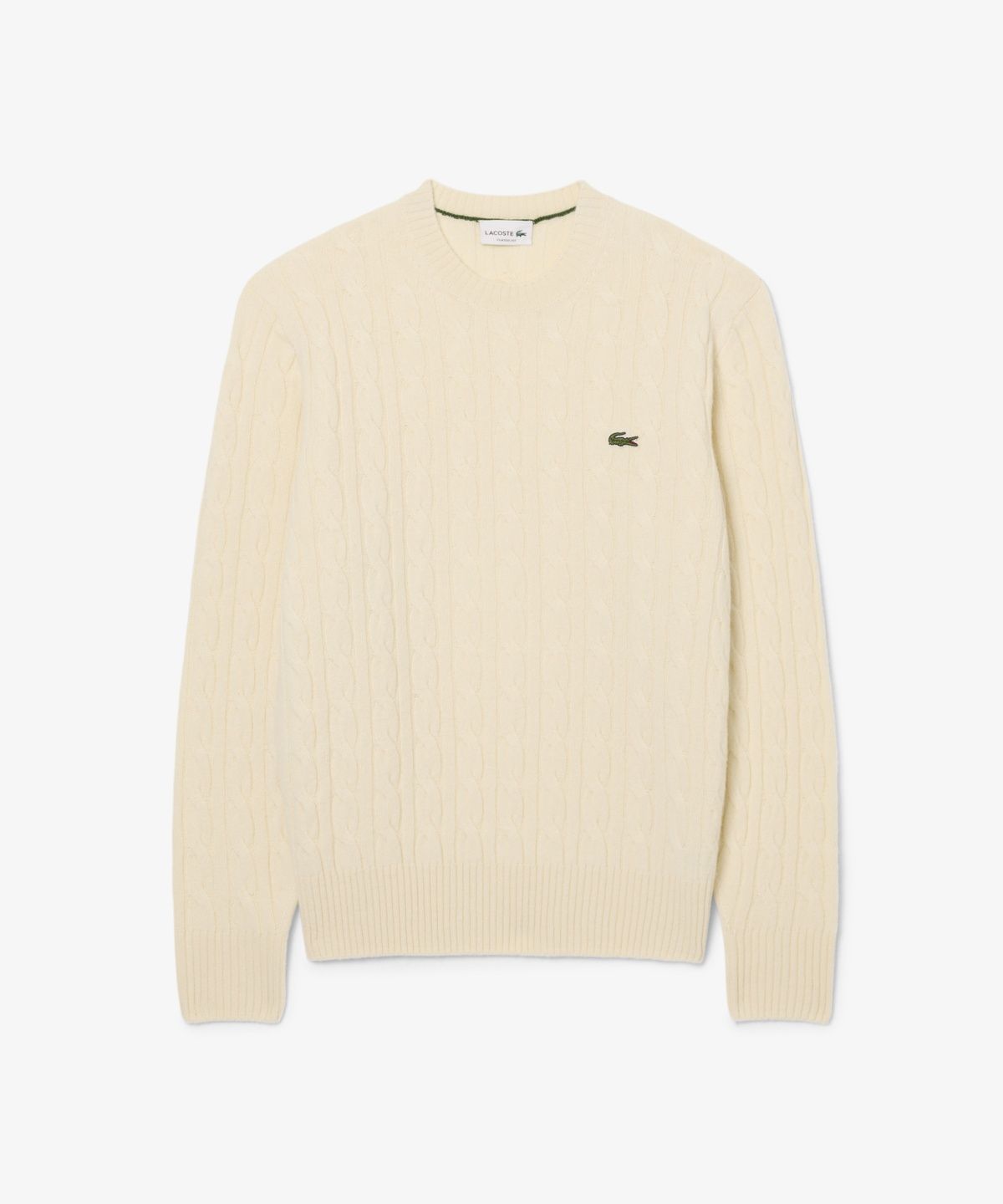 라코스테(LACOSTE) 남성 케이블 크루넥 풀오버 AH2924-56N XFJ