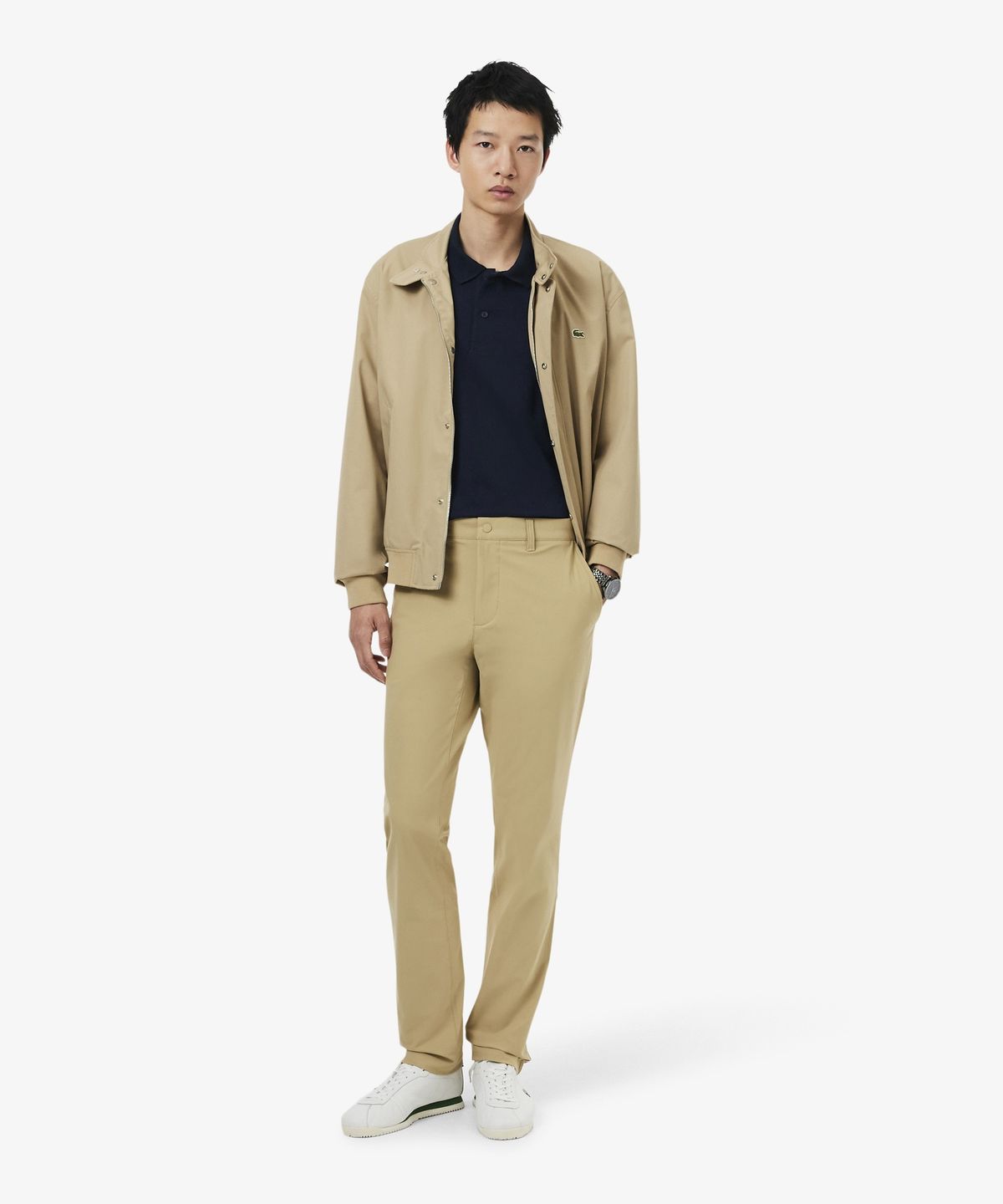 라코스테(LACOSTE) 남성 오토만 베이직 긴팔 폴로 DH8343-56N 166