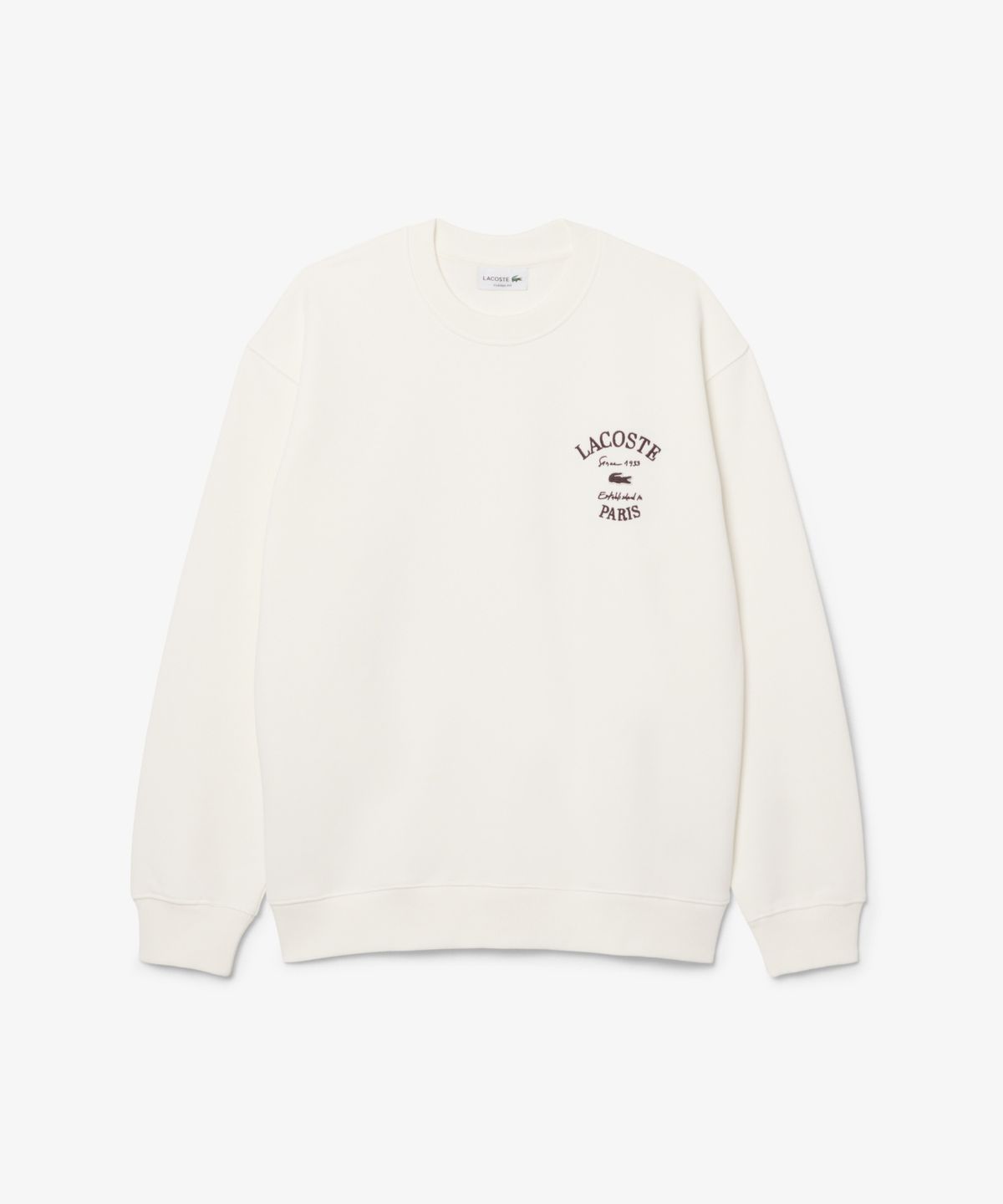 라코스테(LACOSTE) 남성 라코스테 워딩 크루넥 스웻 셔츠 SH9785-56N 70V