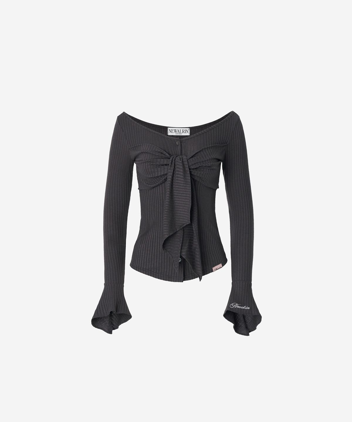 뉴얼린(NEWALRIN) Darling Twist Button Blouse(6colors)