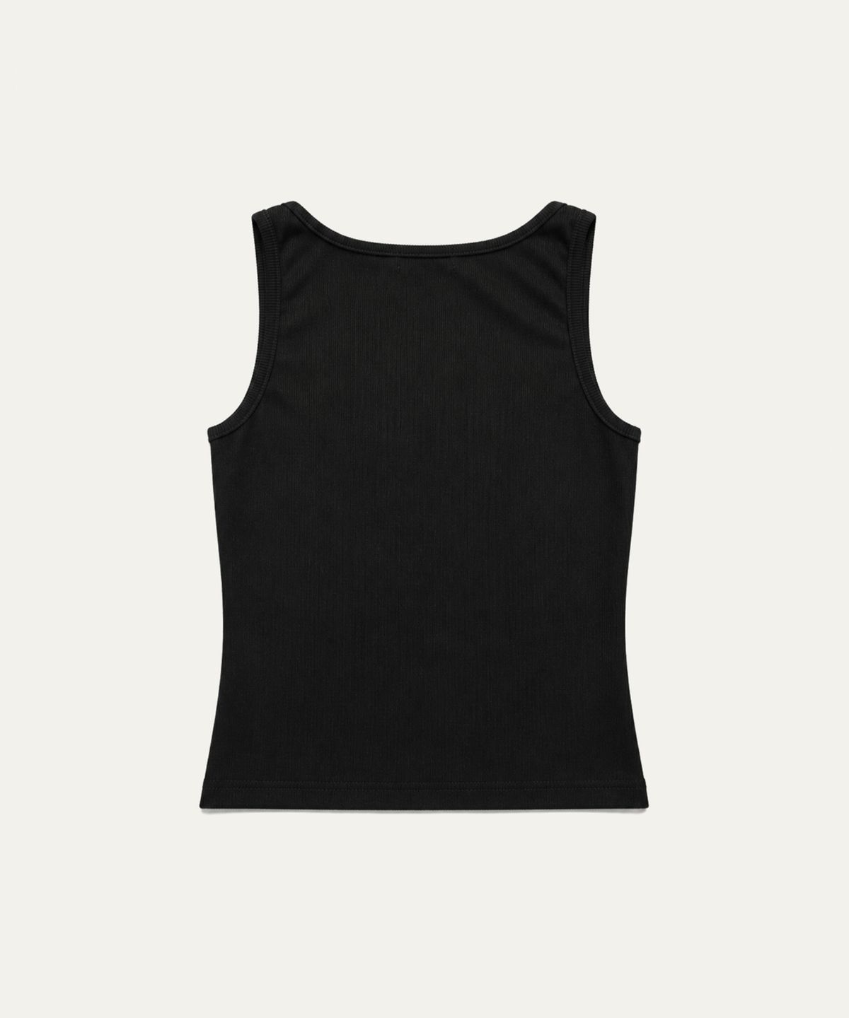 톤드(TONED) Square neck sleeveless top (black)