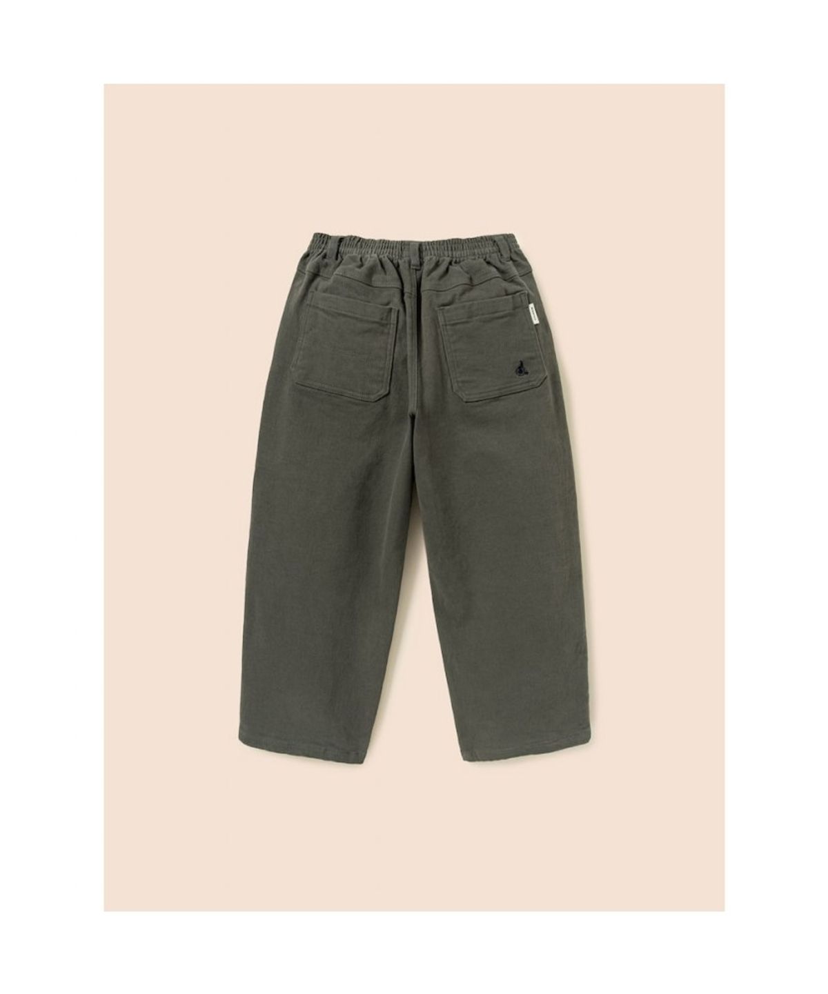 빈폴 키즈(BEANPOLE KIDS) 기모 우븐 커브드 팬츠  카키 (BI6921U06H)