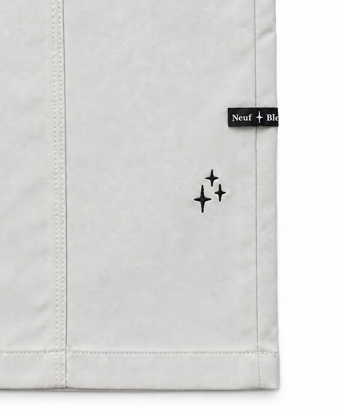 누프에블루(NEUFETBLEU) NEB cotton barrel pants (beige)