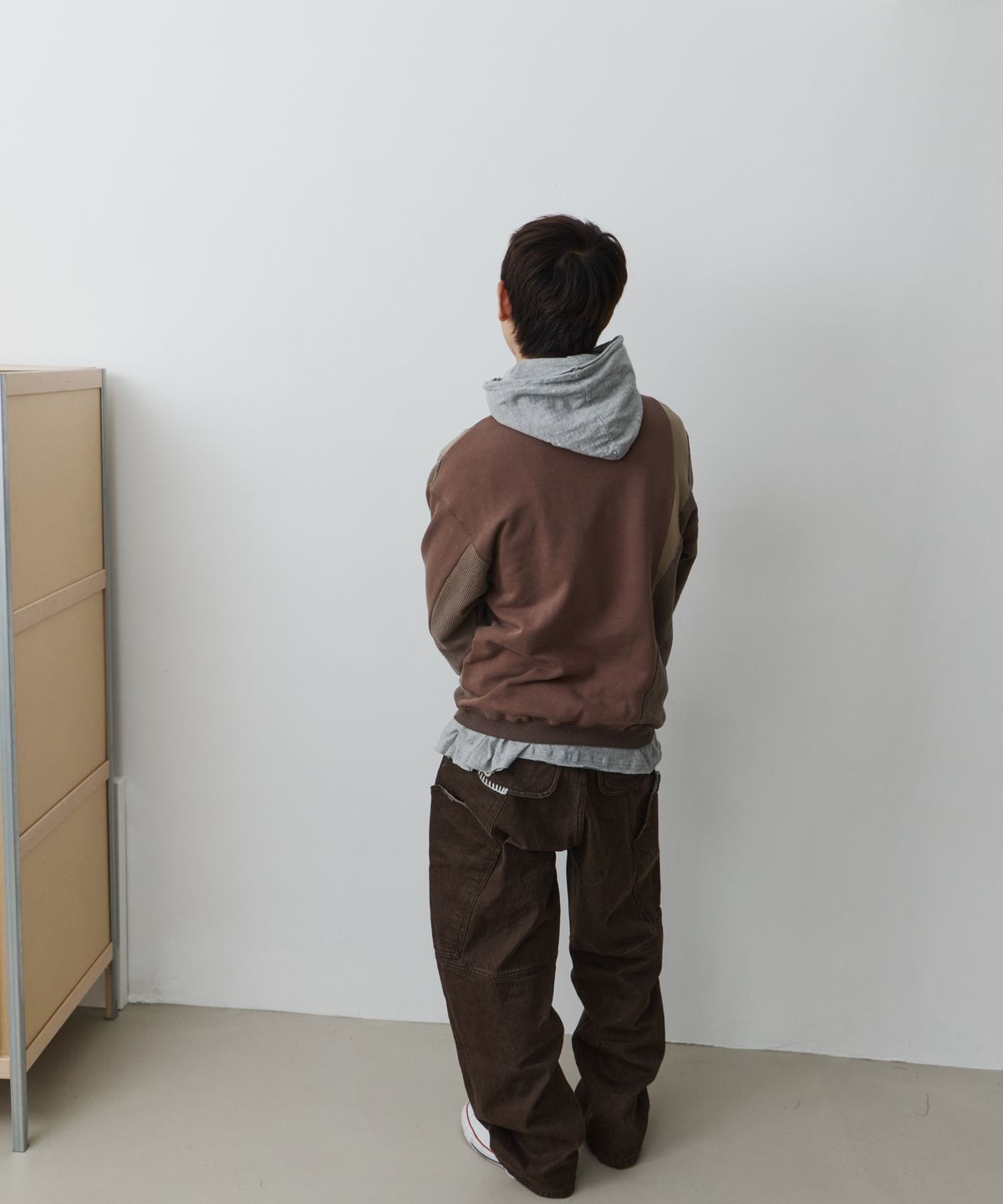 노쿨러스(NOSCOULEURS) UL SWEAT JERSEY 06 BROWN