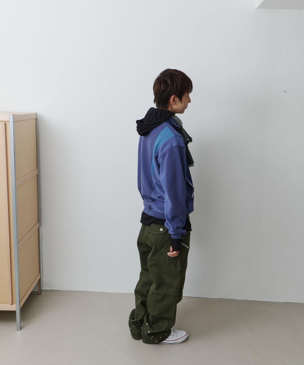노쿨러스(NOSCOULEURS) UL SWEAT JERSEY 06 NAVY