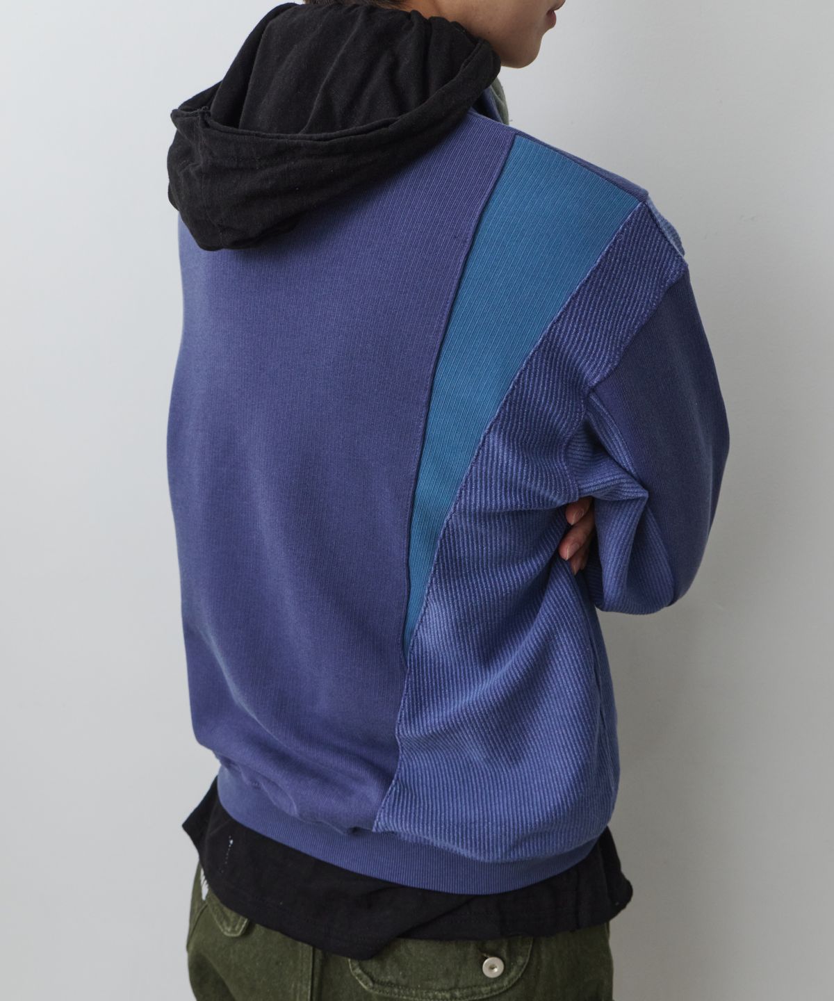 노쿨러스(NOSCOULEURS) UL SWEAT JERSEY 06 NAVY