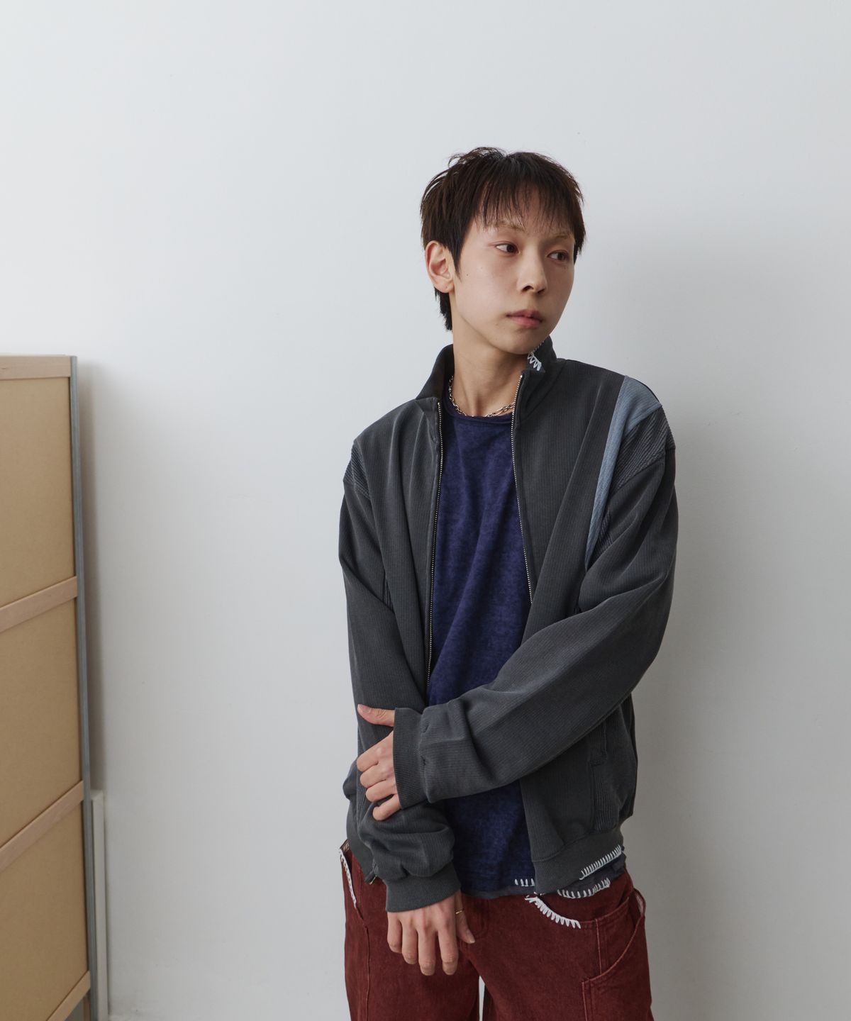 노쿨러스(NOSCOULEURS) UL SWEAT JERSEY 06 DARK GREY