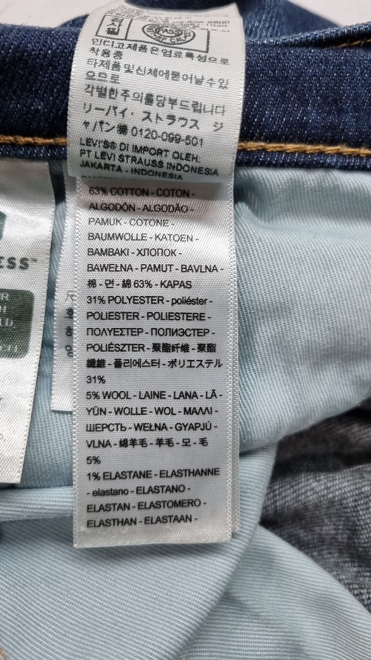 리바이스(LEVI'S) 청/데님 팬츠 82-98
